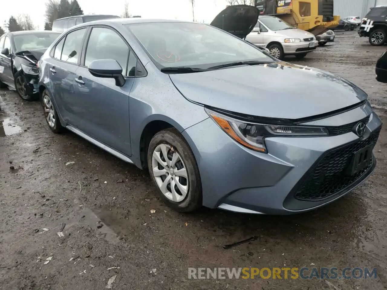 1 fotografías del automóvil dañado 5YFEPMAE1MP224635 TOYOTA COROLLA 2021
