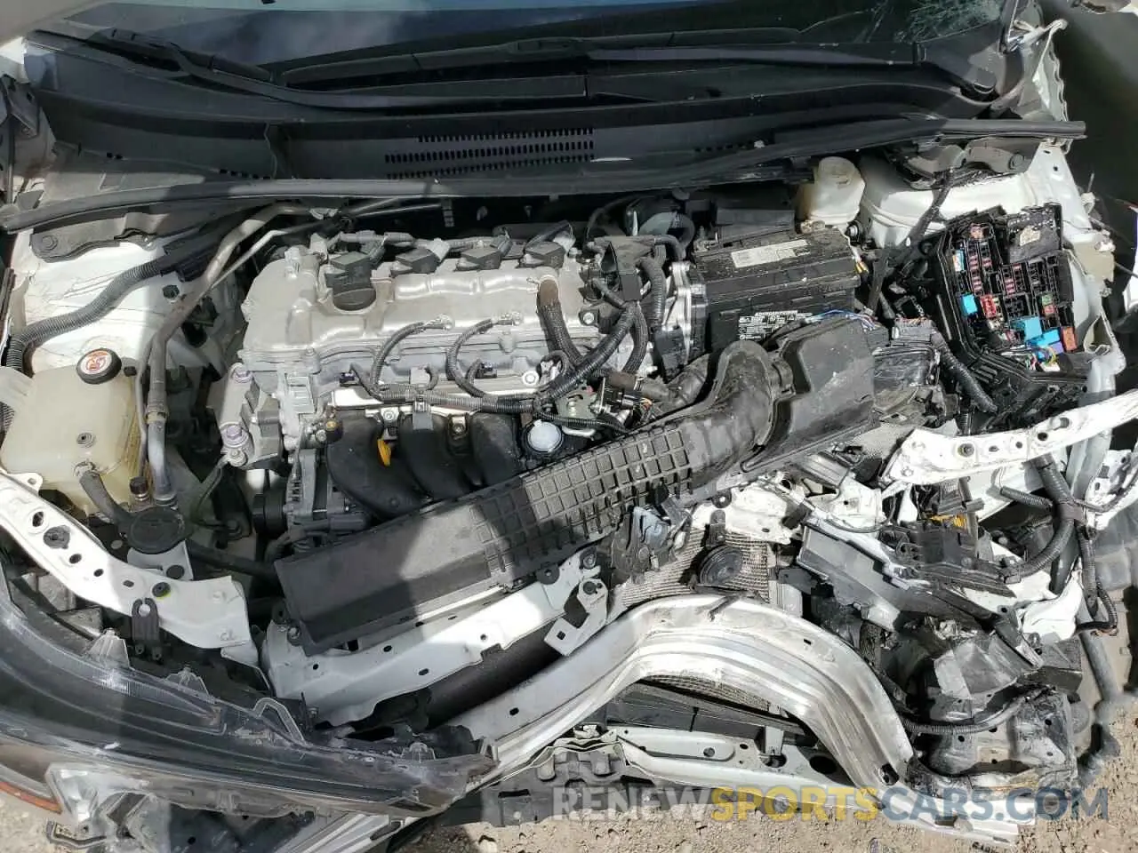 12 fotografías del automóvil dañado 5YFEPMAE1MP233691 TOYOTA COROLLA 2021