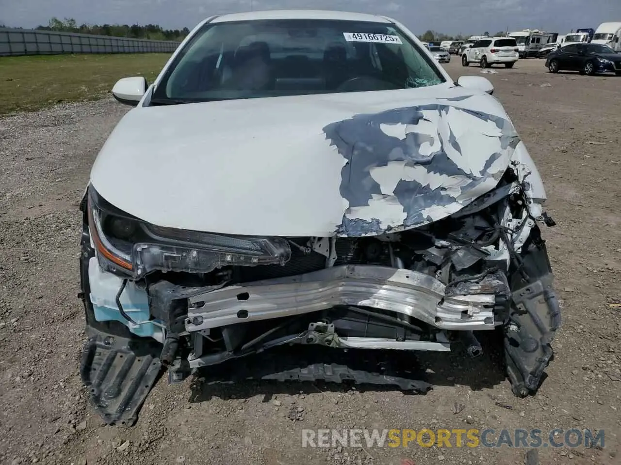 5 fotografías del automóvil dañado 5YFEPMAE1MP233691 TOYOTA COROLLA 2021