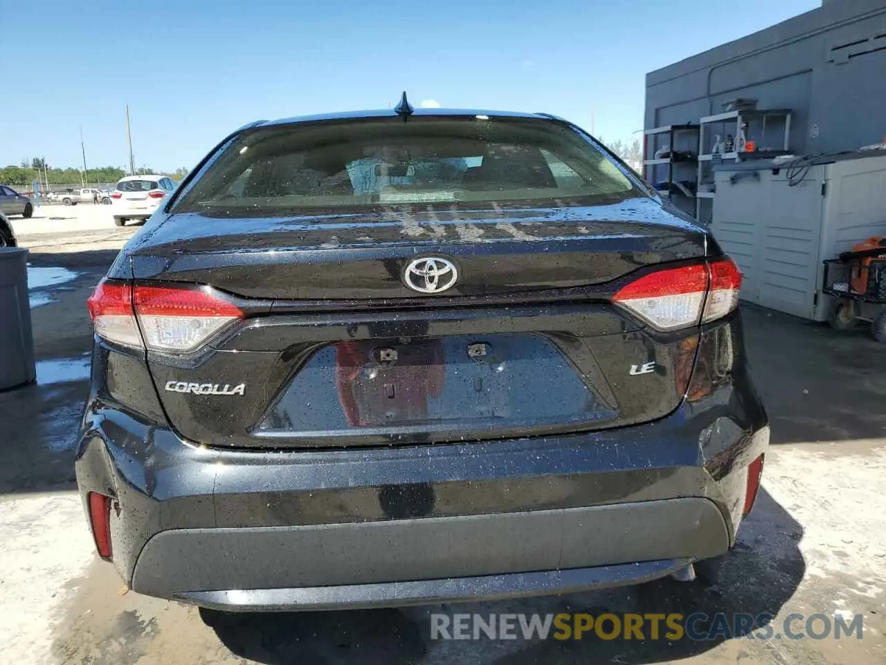 6 fotografías del automóvil dañado 5YFEPMAE1MP234162 TOYOTA COROLLA 2021