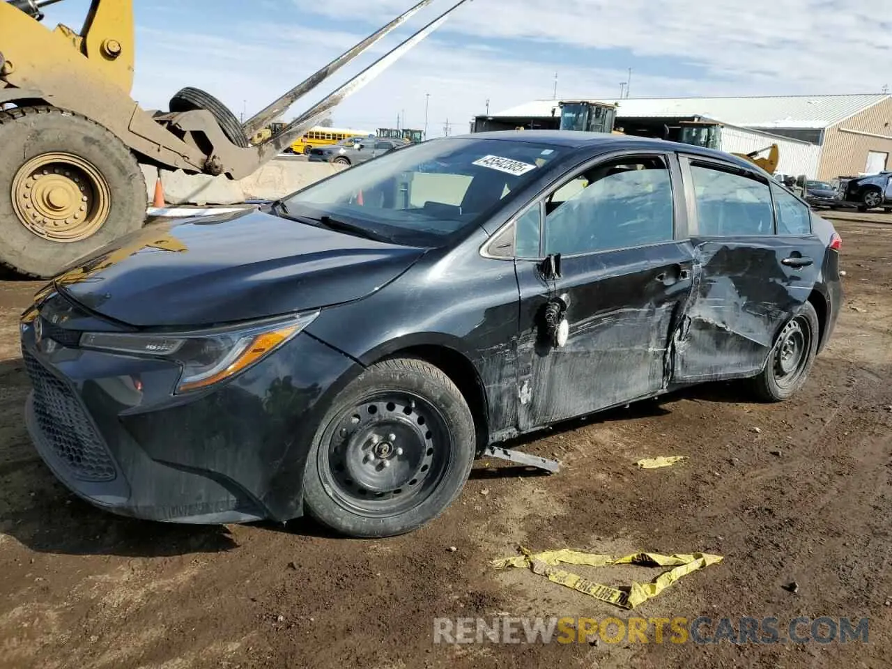 1 fotografías del automóvil dañado 5YFEPMAE1MP236560 TOYOTA COROLLA 2021