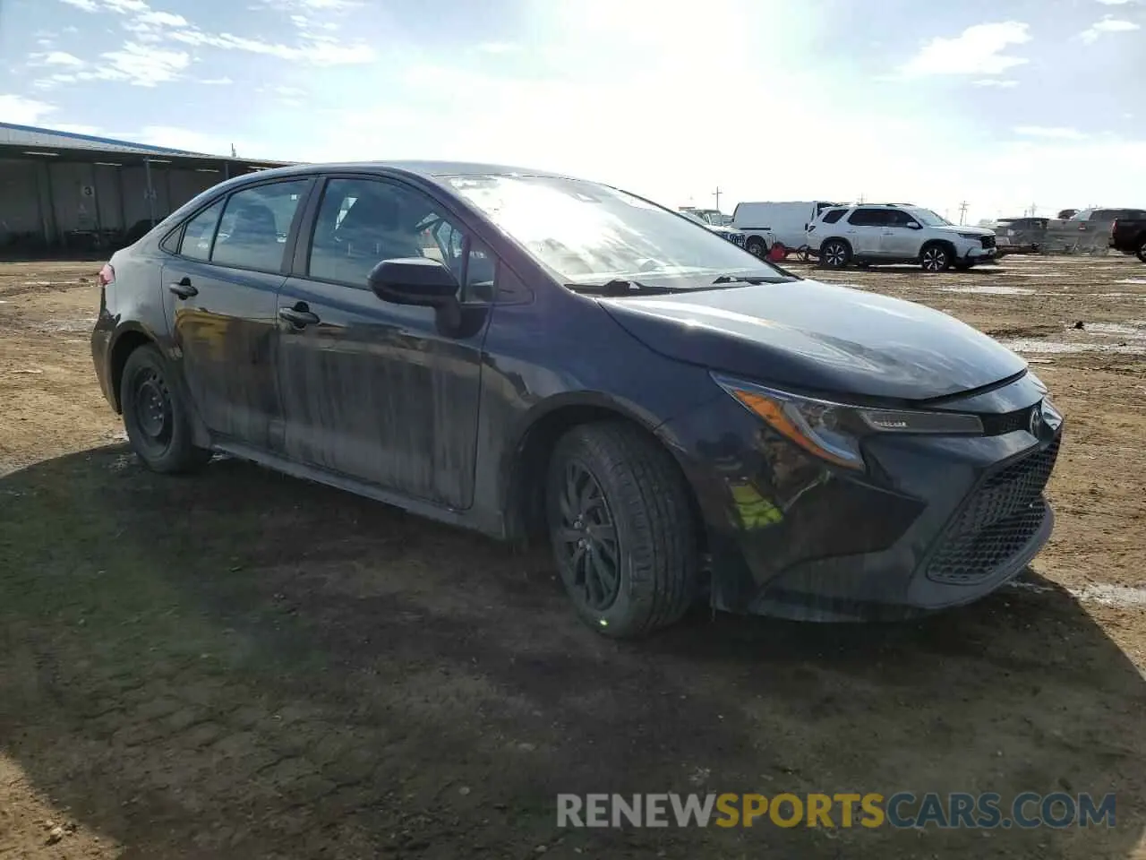 4 fotografías del automóvil dañado 5YFEPMAE1MP236560 TOYOTA COROLLA 2021