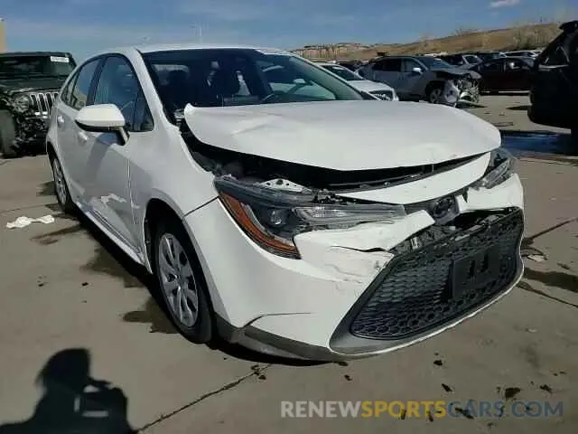 14 fotografías del automóvil dañado 5YFEPMAE1MP246716 TOYOTA COROLLA 2021