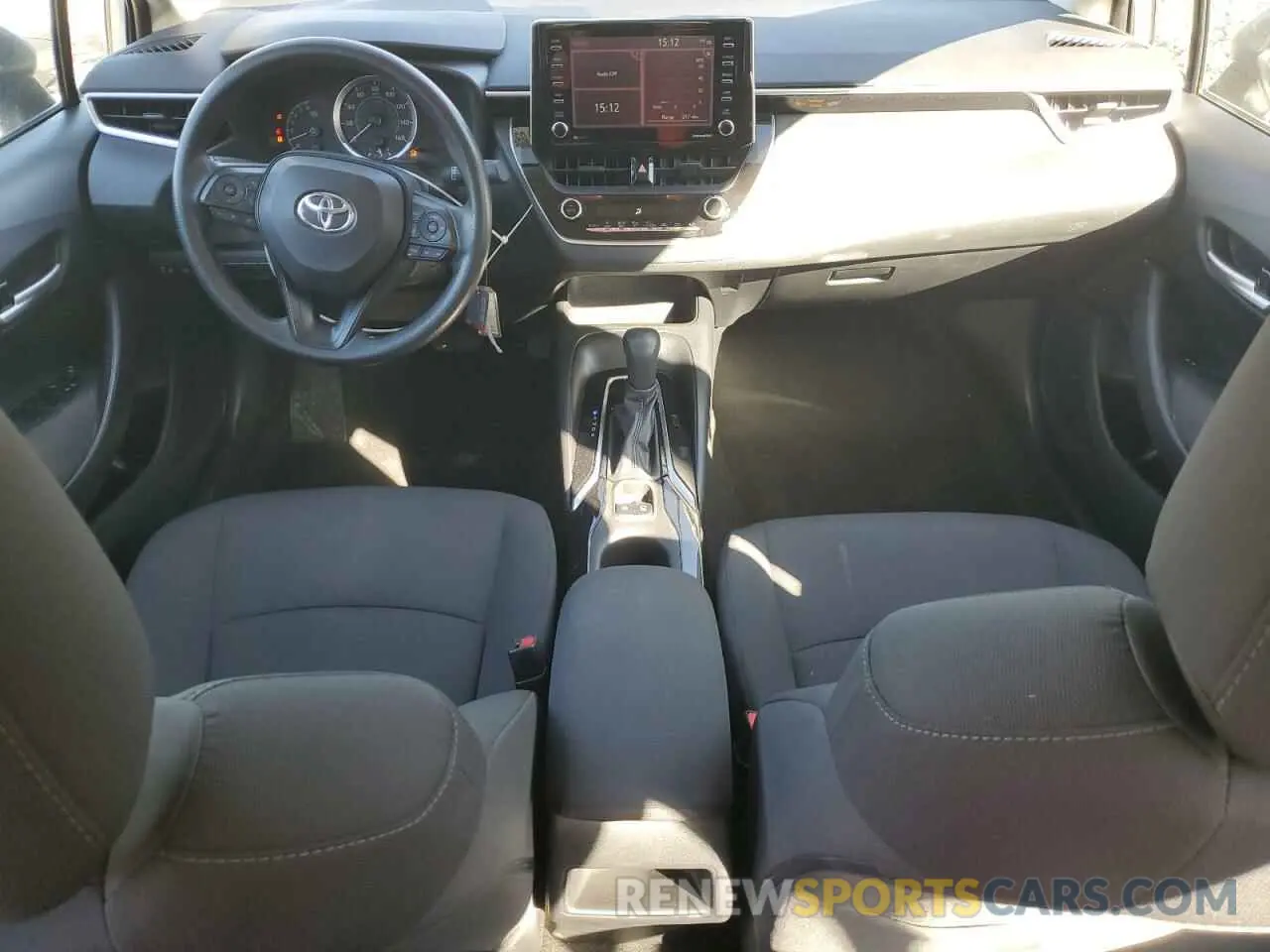 8 fotografías del automóvil dañado 5YFEPMAE1MP248790 TOYOTA COROLLA 2021
