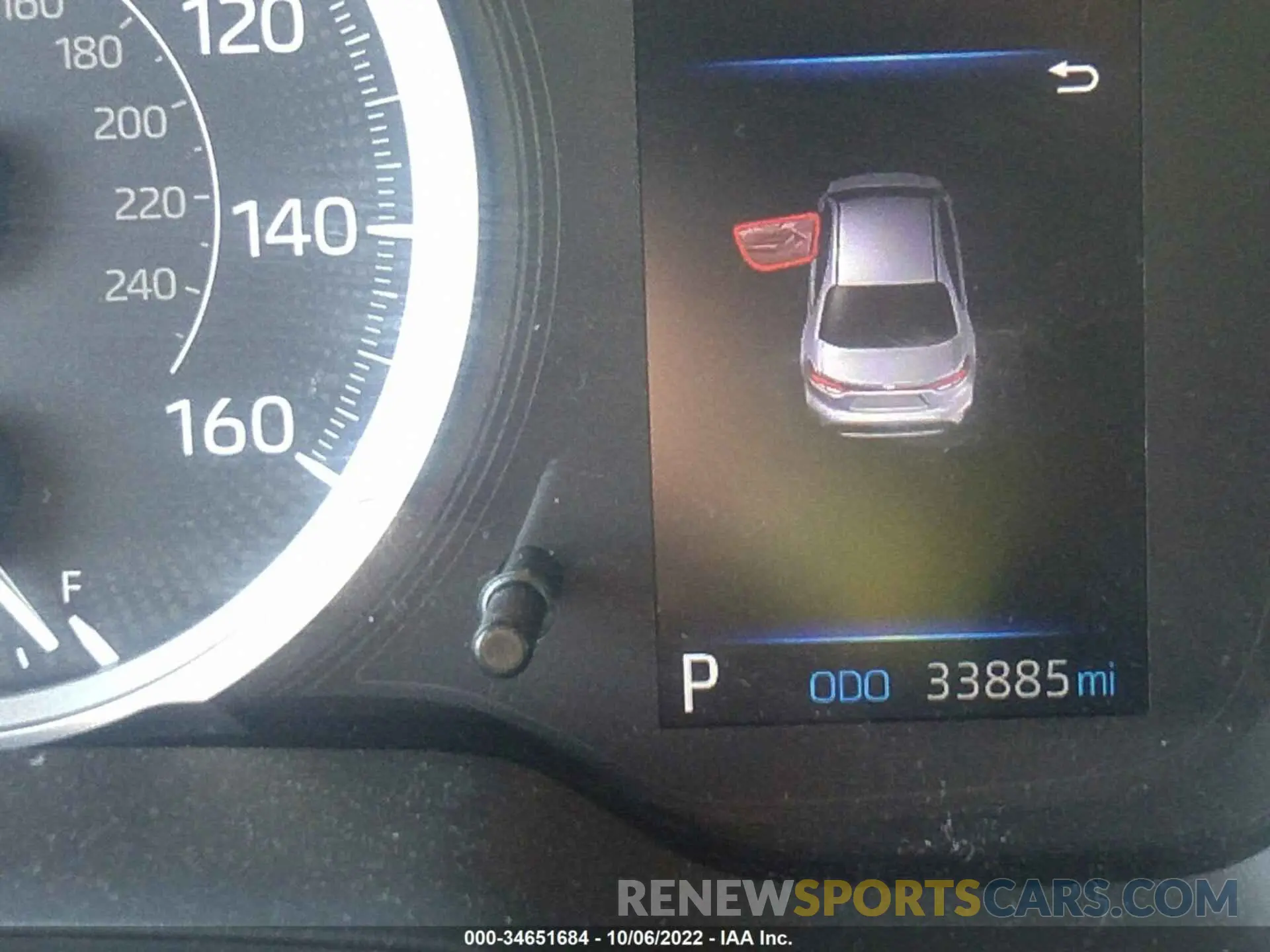 7 fotografías del automóvil dañado 5YFEPMAE1MP252533 TOYOTA COROLLA 2021