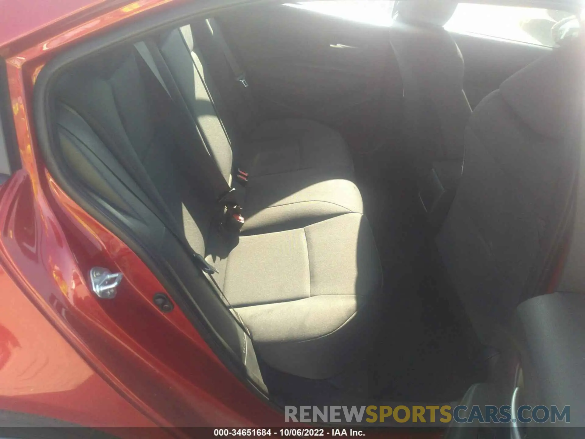 8 fotografías del automóvil dañado 5YFEPMAE1MP252533 TOYOTA COROLLA 2021