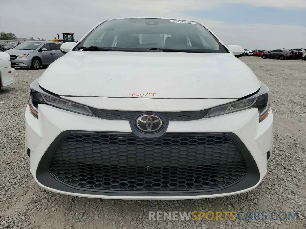 5 fotografías del automóvil dañado 5YFEPMAE1MP254282 TOYOTA COROLLA 2021