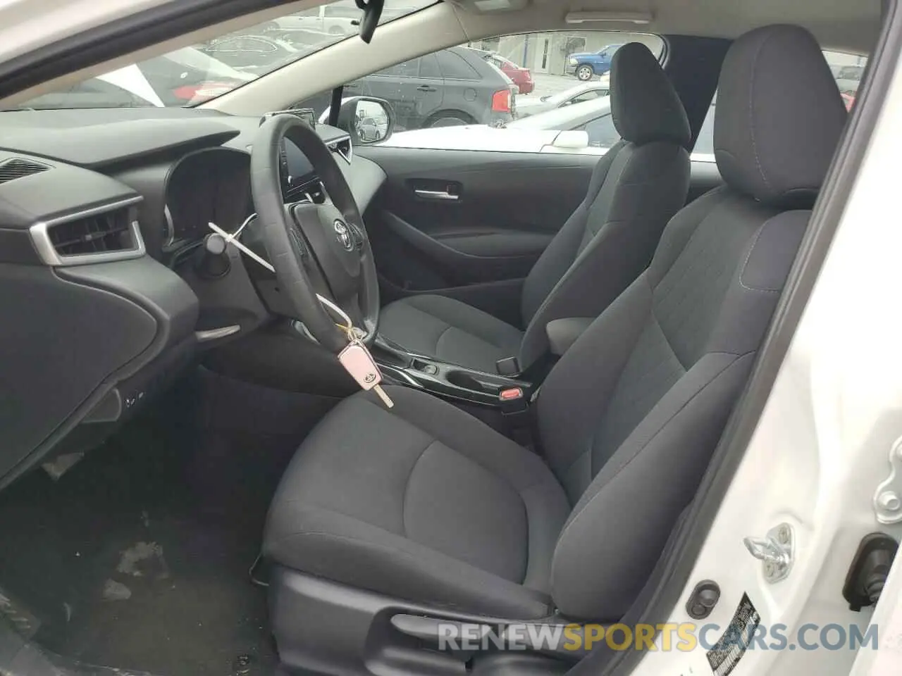 7 fotografías del automóvil dañado 5YFEPMAE1MP254282 TOYOTA COROLLA 2021