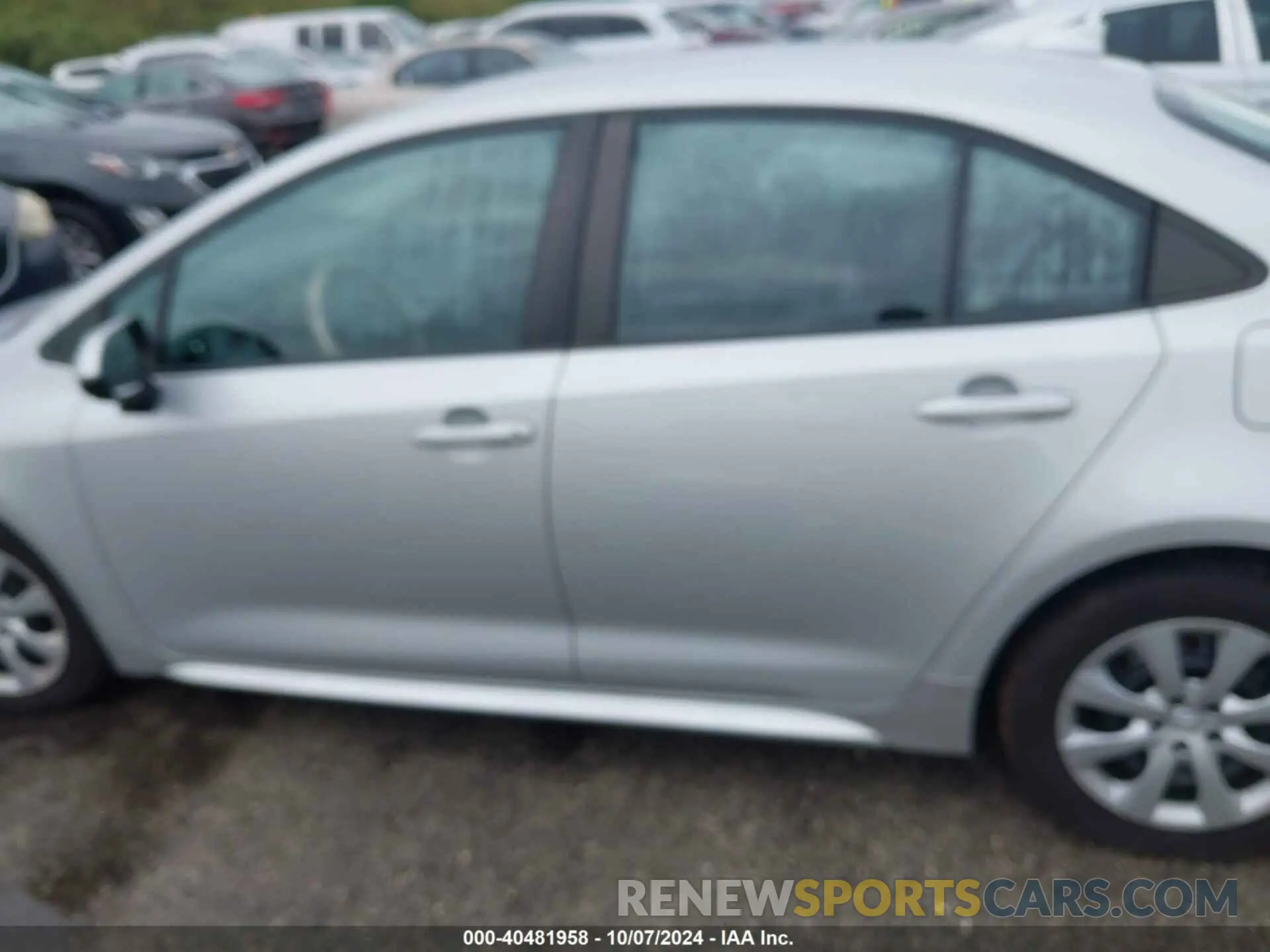 14 fotografías del automóvil dañado 5YFEPMAE1MP256887 TOYOTA COROLLA 2021