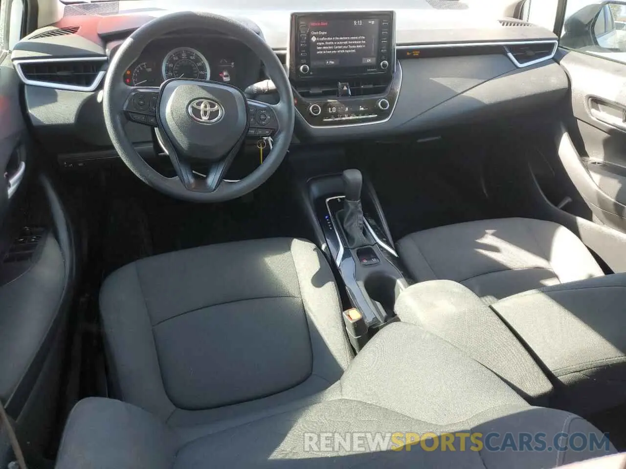 8 fotografías del automóvil dañado 5YFEPMAE1MP261765 TOYOTA COROLLA 2021