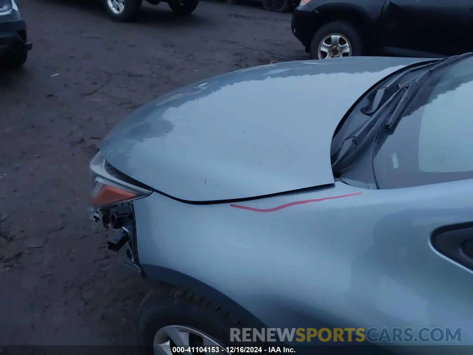 18 fotografías del automóvil dañado 5YFEPMAE1MP268179 TOYOTA COROLLA 2021