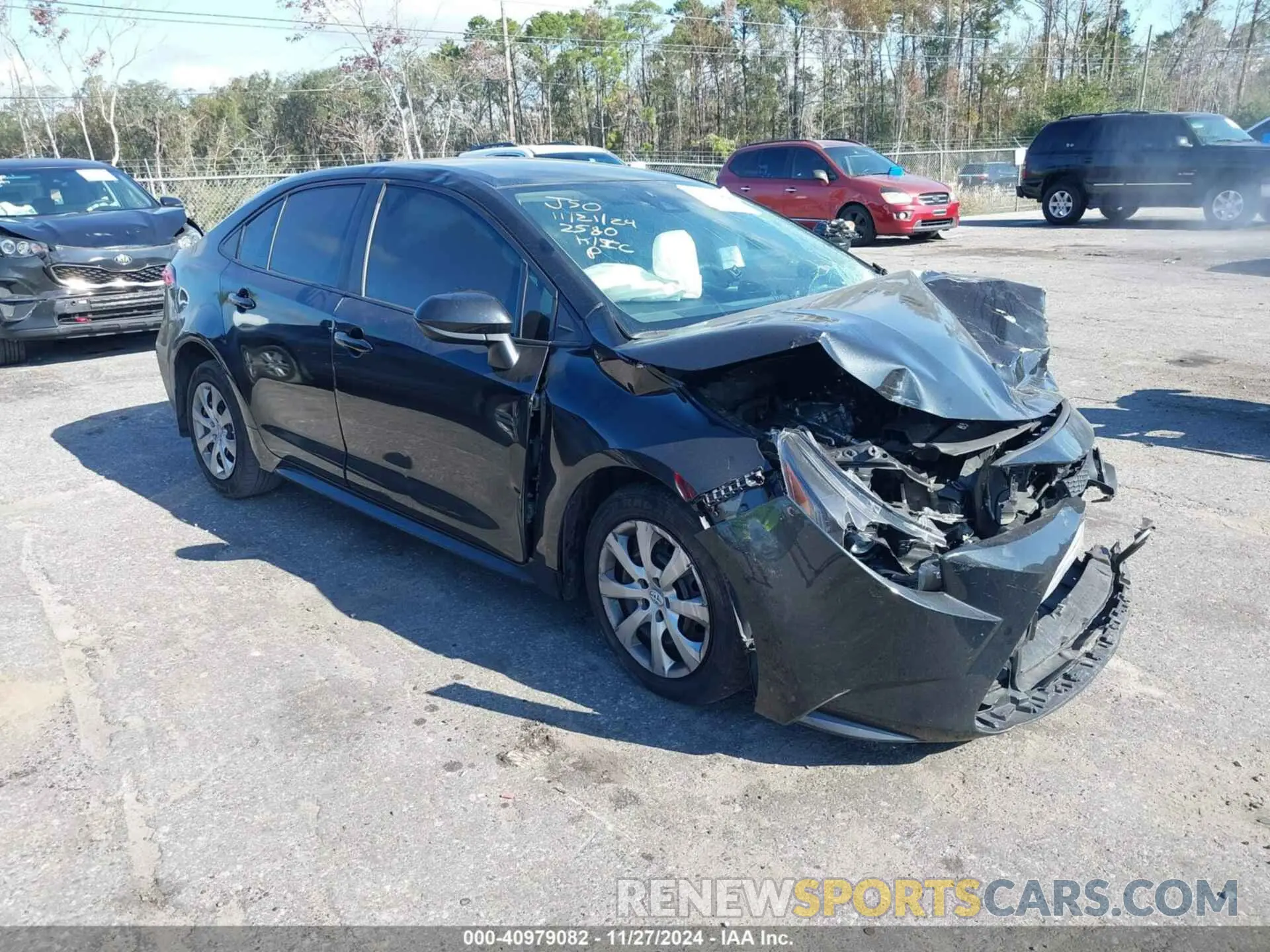 1 fotografías del automóvil dañado 5YFEPMAE2MP152456 TOYOTA COROLLA 2021