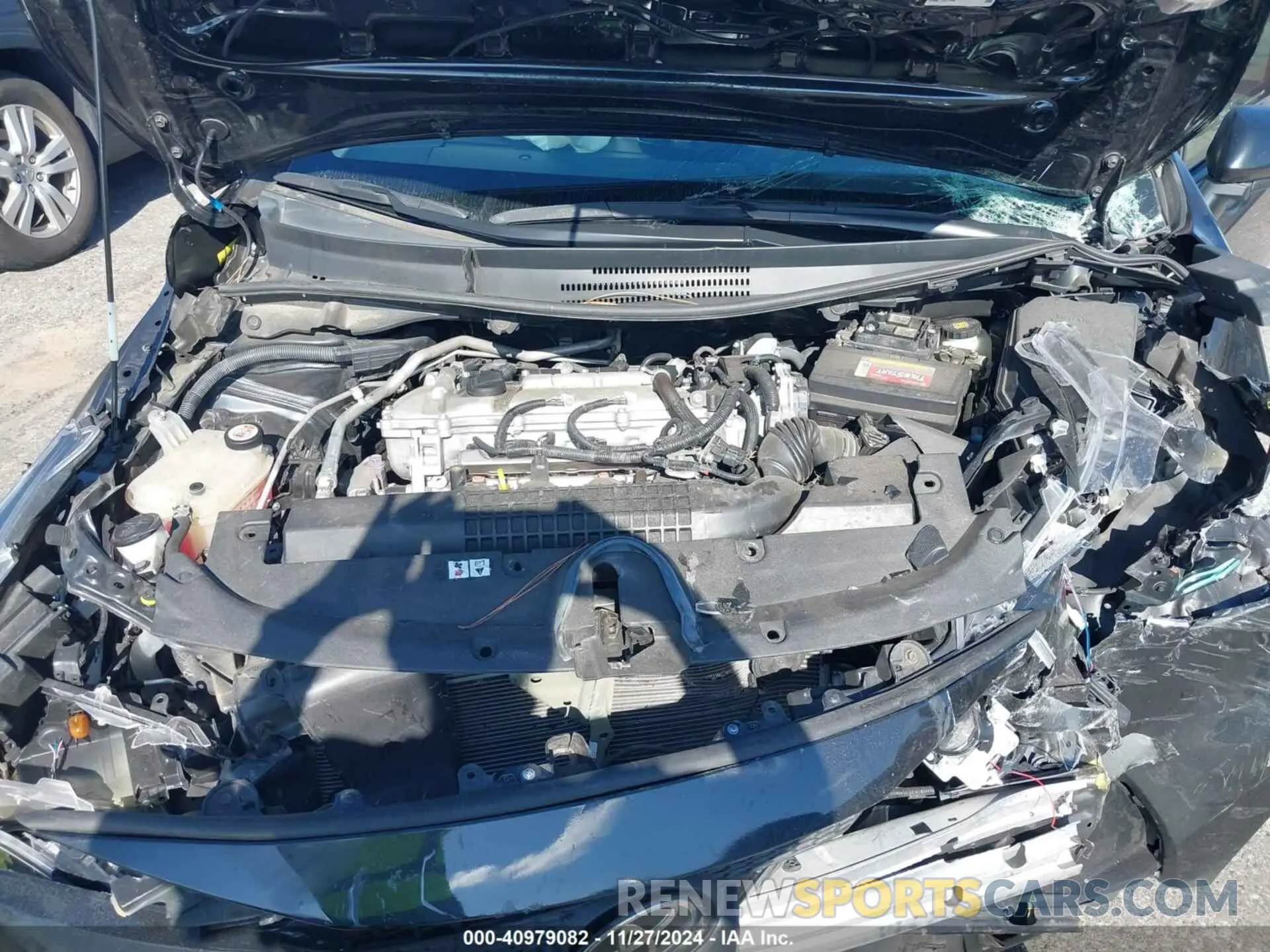 10 fotografías del automóvil dañado 5YFEPMAE2MP152456 TOYOTA COROLLA 2021