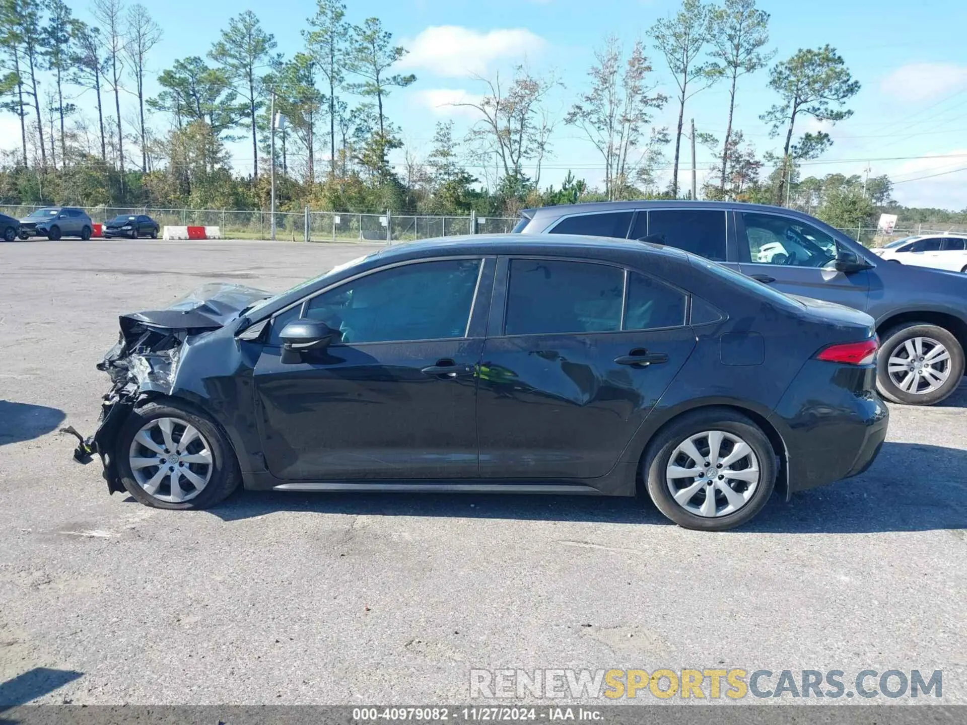 14 fotografías del automóvil dañado 5YFEPMAE2MP152456 TOYOTA COROLLA 2021