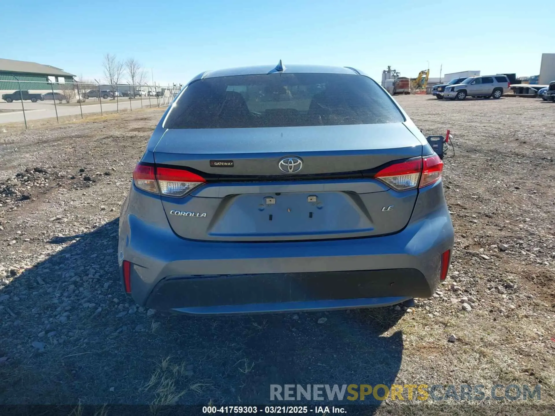 15 fotografías del automóvil dañado 5YFEPMAE2MP153140 TOYOTA COROLLA 2021
