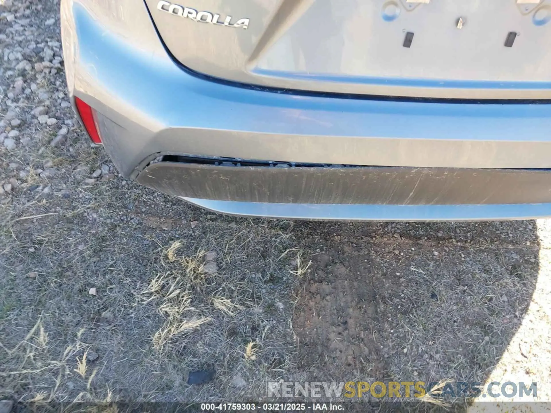 16 fotografías del automóvil dañado 5YFEPMAE2MP153140 TOYOTA COROLLA 2021