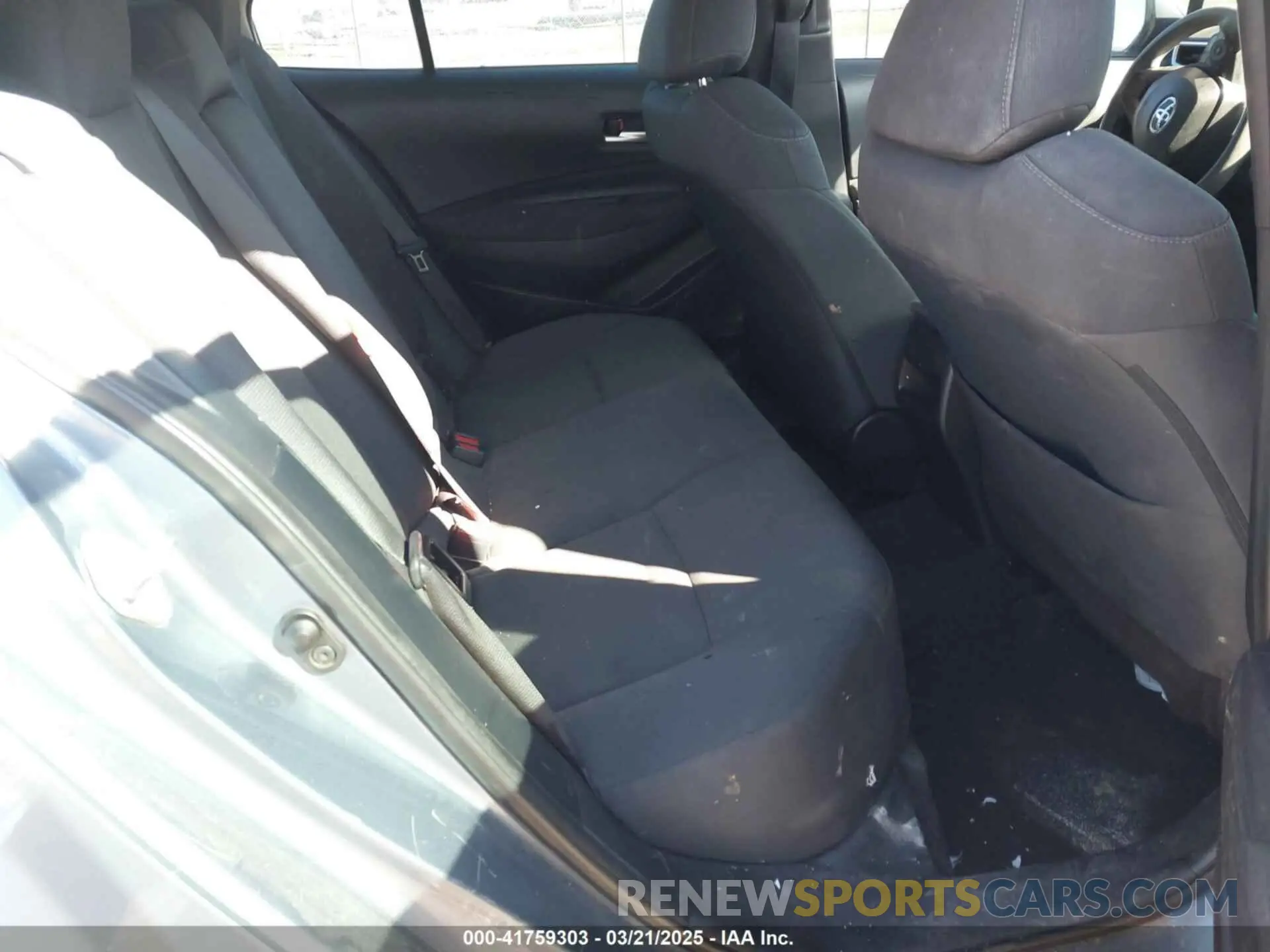 8 fotografías del automóvil dañado 5YFEPMAE2MP153140 TOYOTA COROLLA 2021