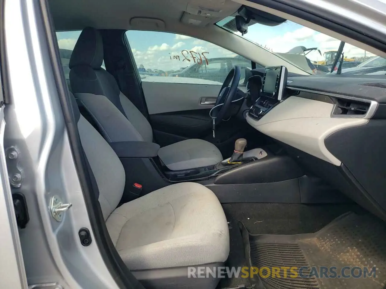 5 fotografías del automóvil dañado 5YFEPMAE2MP158371 TOYOTA COROLLA 2021