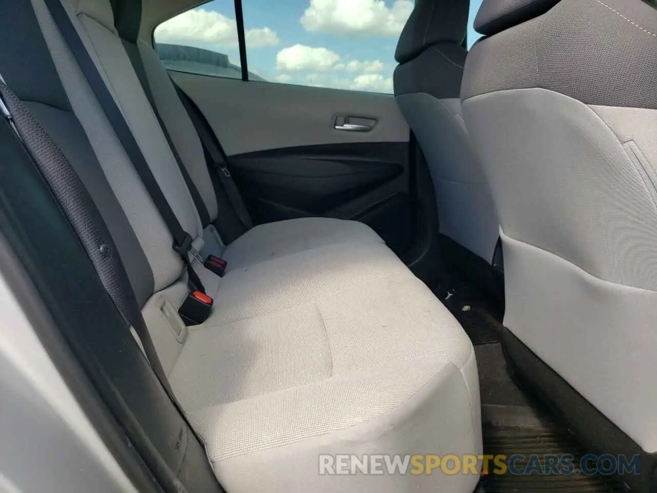 6 fotografías del automóvil dañado 5YFEPMAE2MP158371 TOYOTA COROLLA 2021