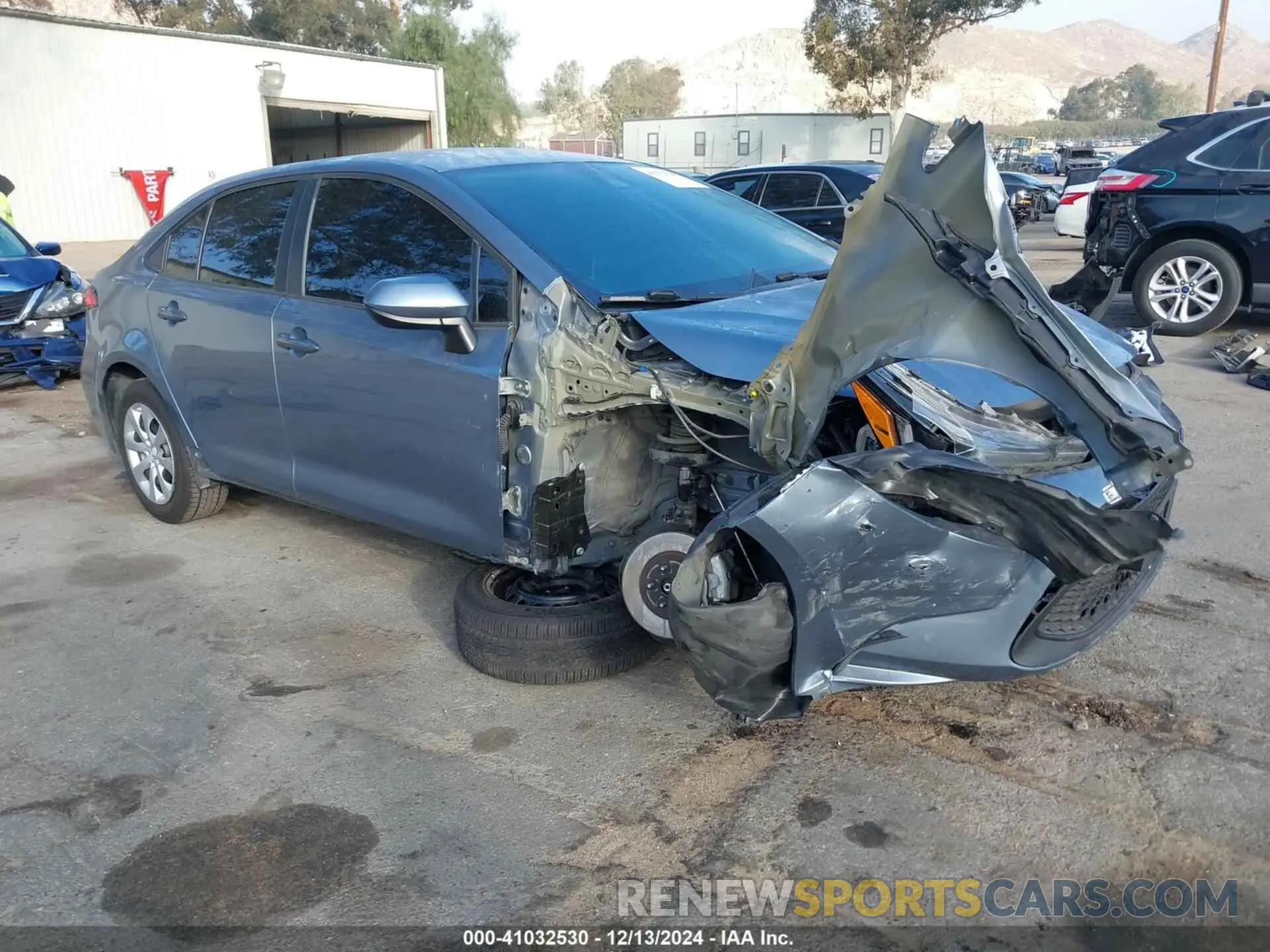 1 fotografías del automóvil dañado 5YFEPMAE2MP158418 TOYOTA COROLLA 2021
