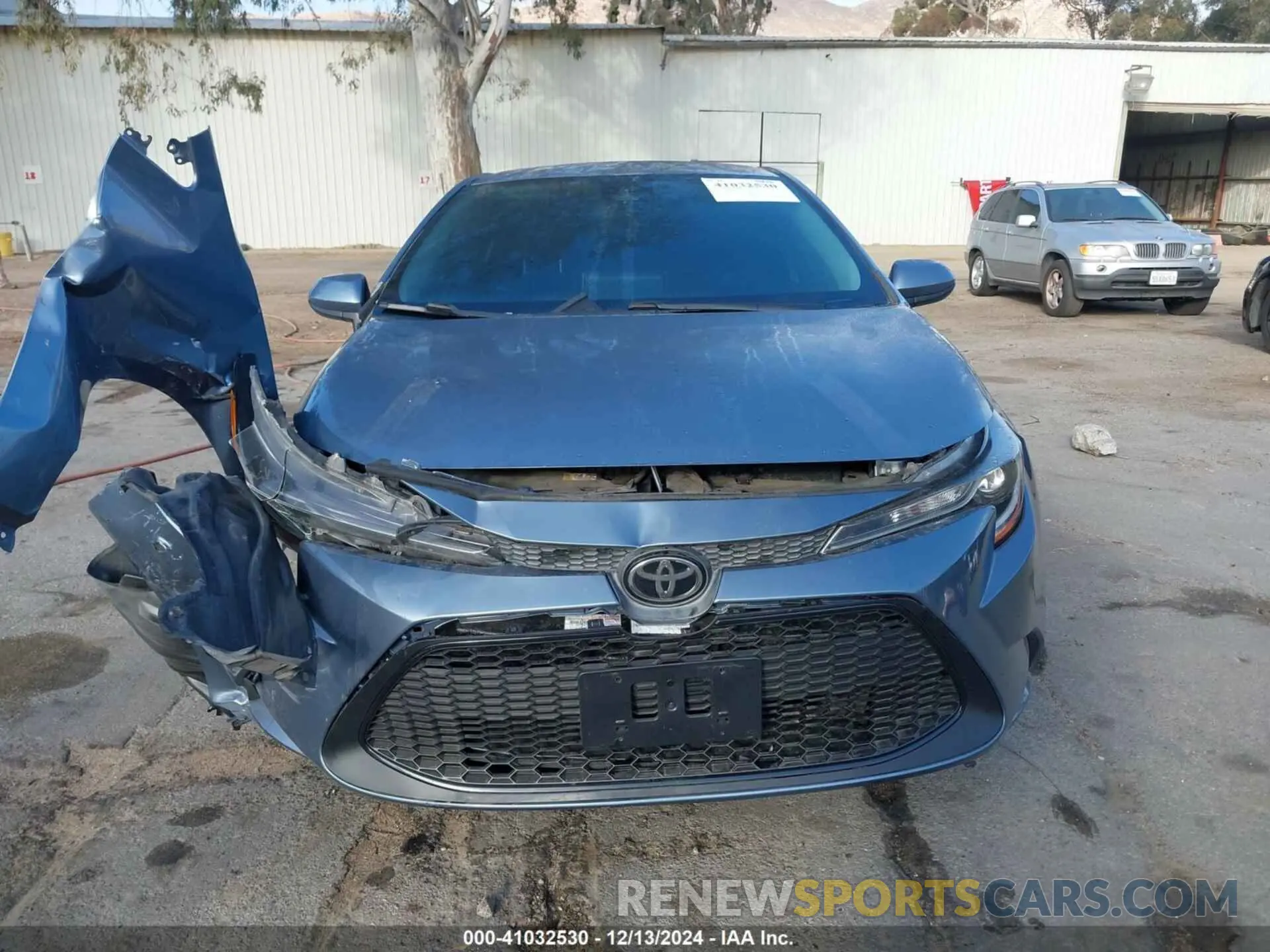 13 fotografías del automóvil dañado 5YFEPMAE2MP158418 TOYOTA COROLLA 2021