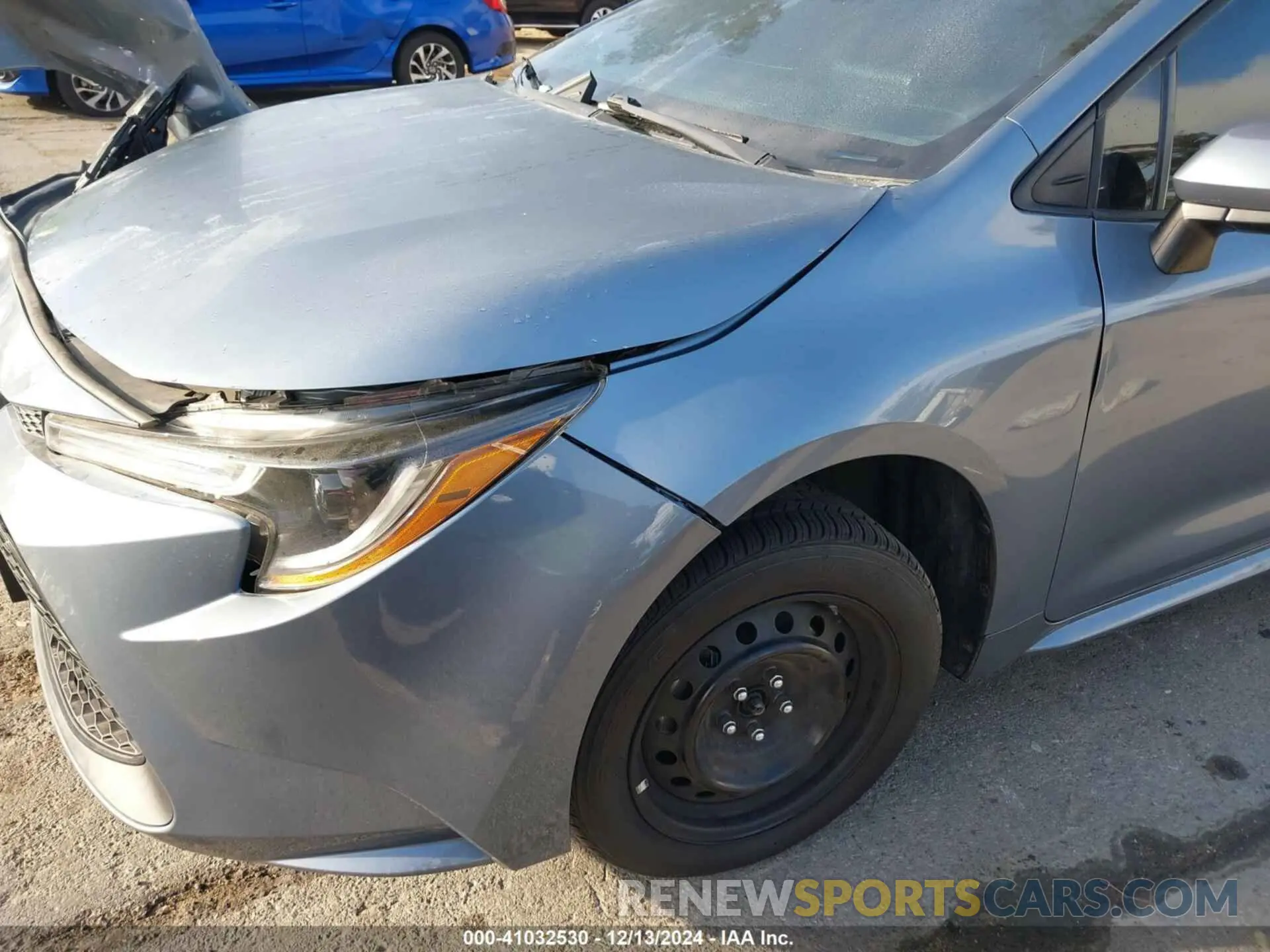 19 fotografías del automóvil dañado 5YFEPMAE2MP158418 TOYOTA COROLLA 2021