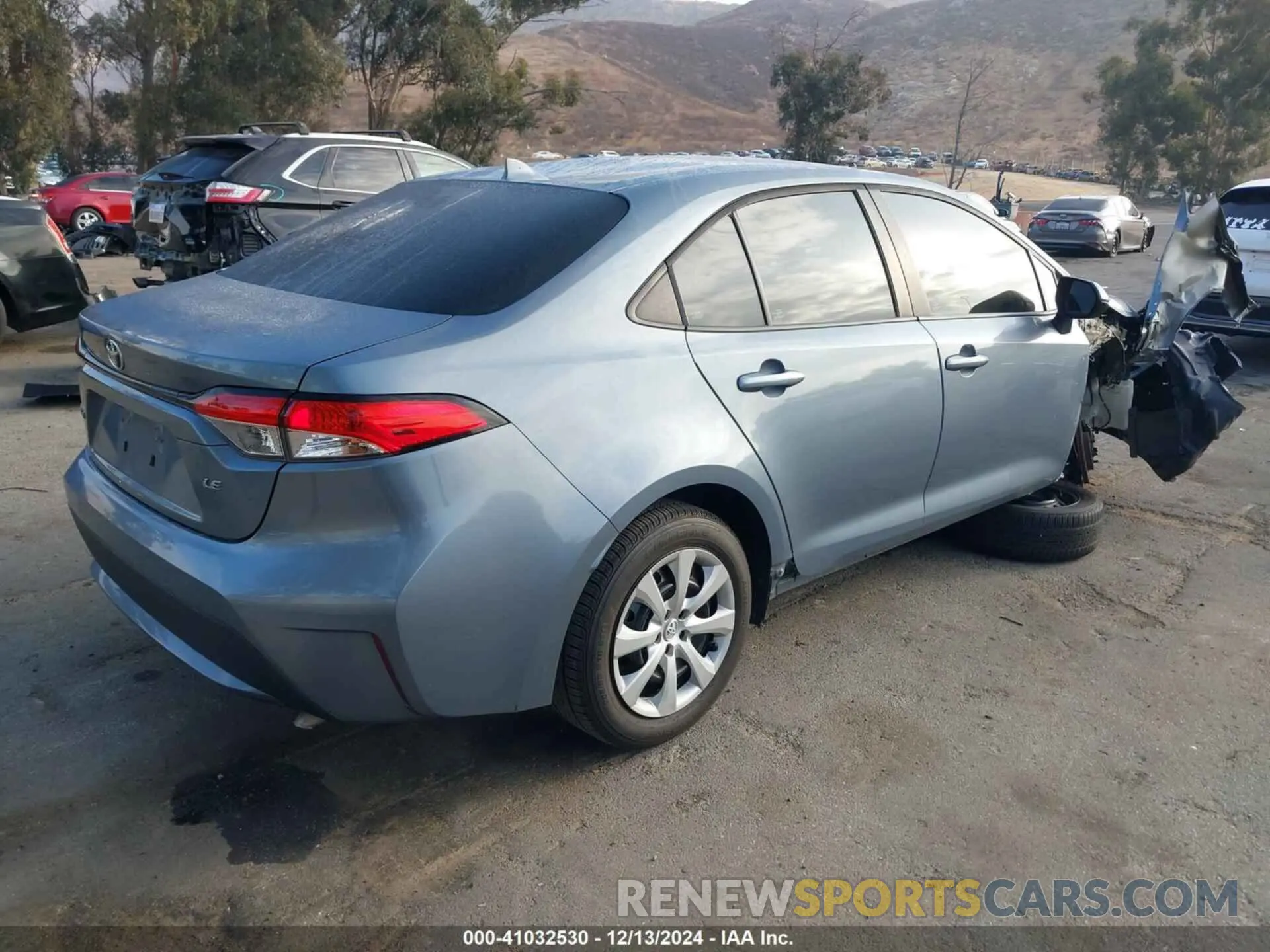 4 fotografías del automóvil dañado 5YFEPMAE2MP158418 TOYOTA COROLLA 2021