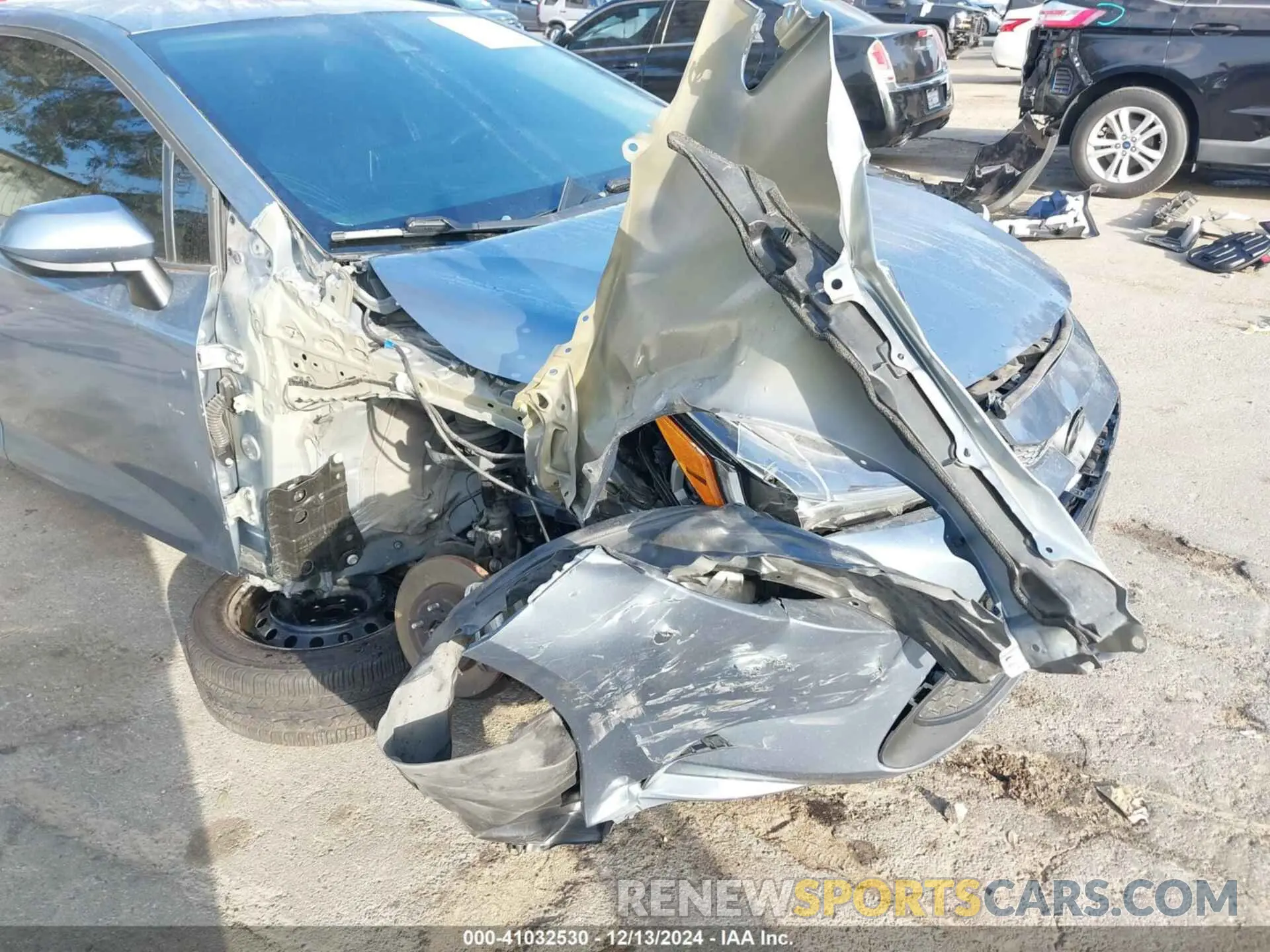 6 fotografías del automóvil dañado 5YFEPMAE2MP158418 TOYOTA COROLLA 2021