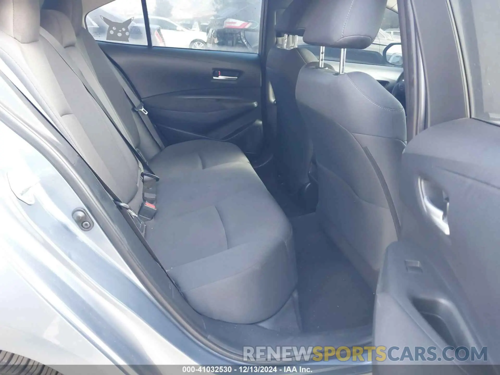 8 fotografías del automóvil dañado 5YFEPMAE2MP158418 TOYOTA COROLLA 2021