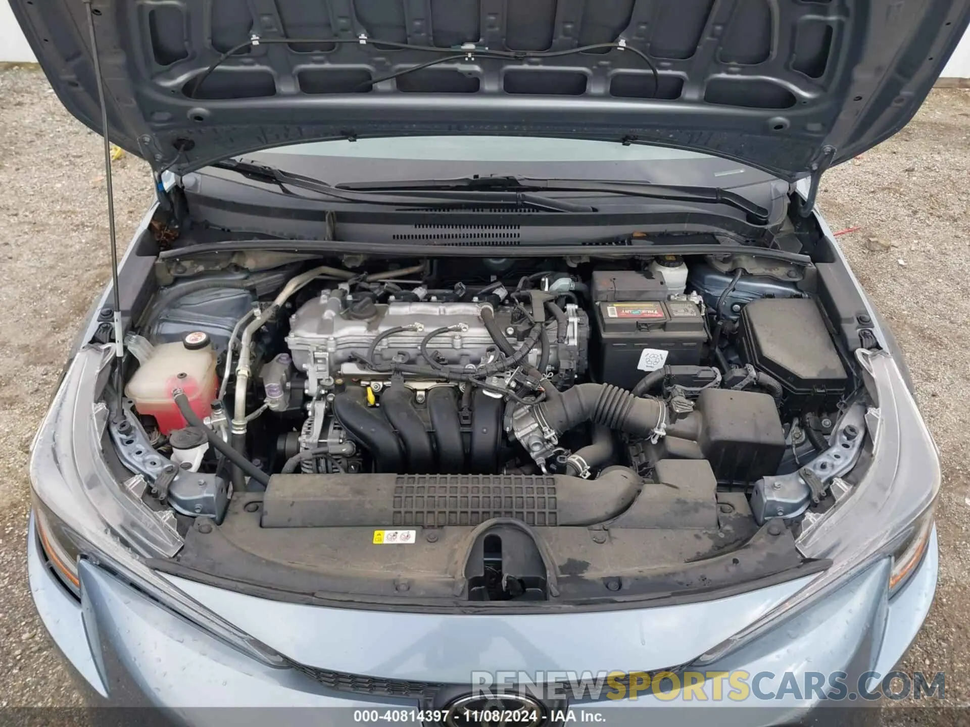 10 fotografías del automóvil dañado 5YFEPMAE2MP166907 TOYOTA COROLLA 2021