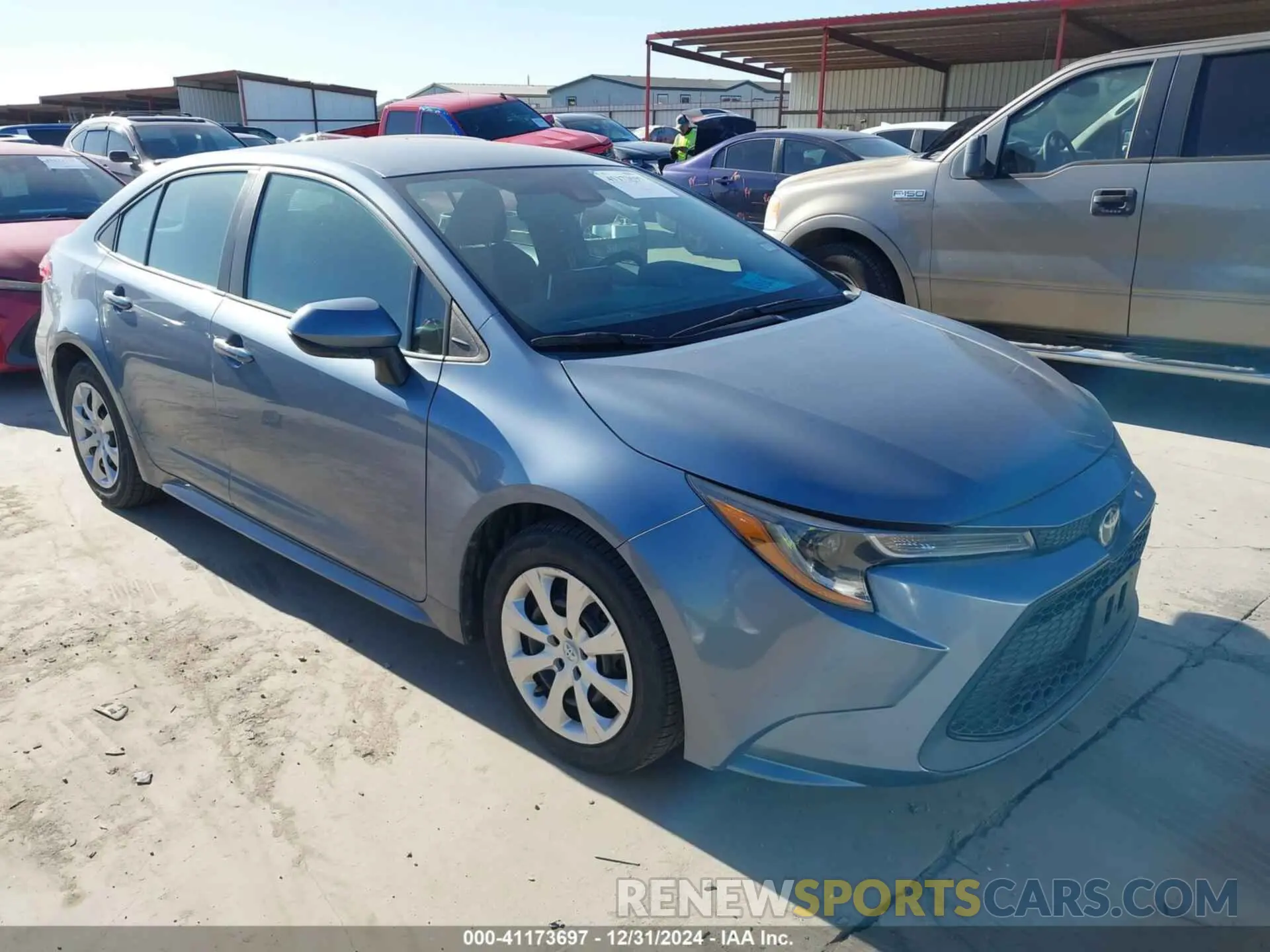 1 fotografías del automóvil dañado 5YFEPMAE2MP168060 TOYOTA COROLLA 2021
