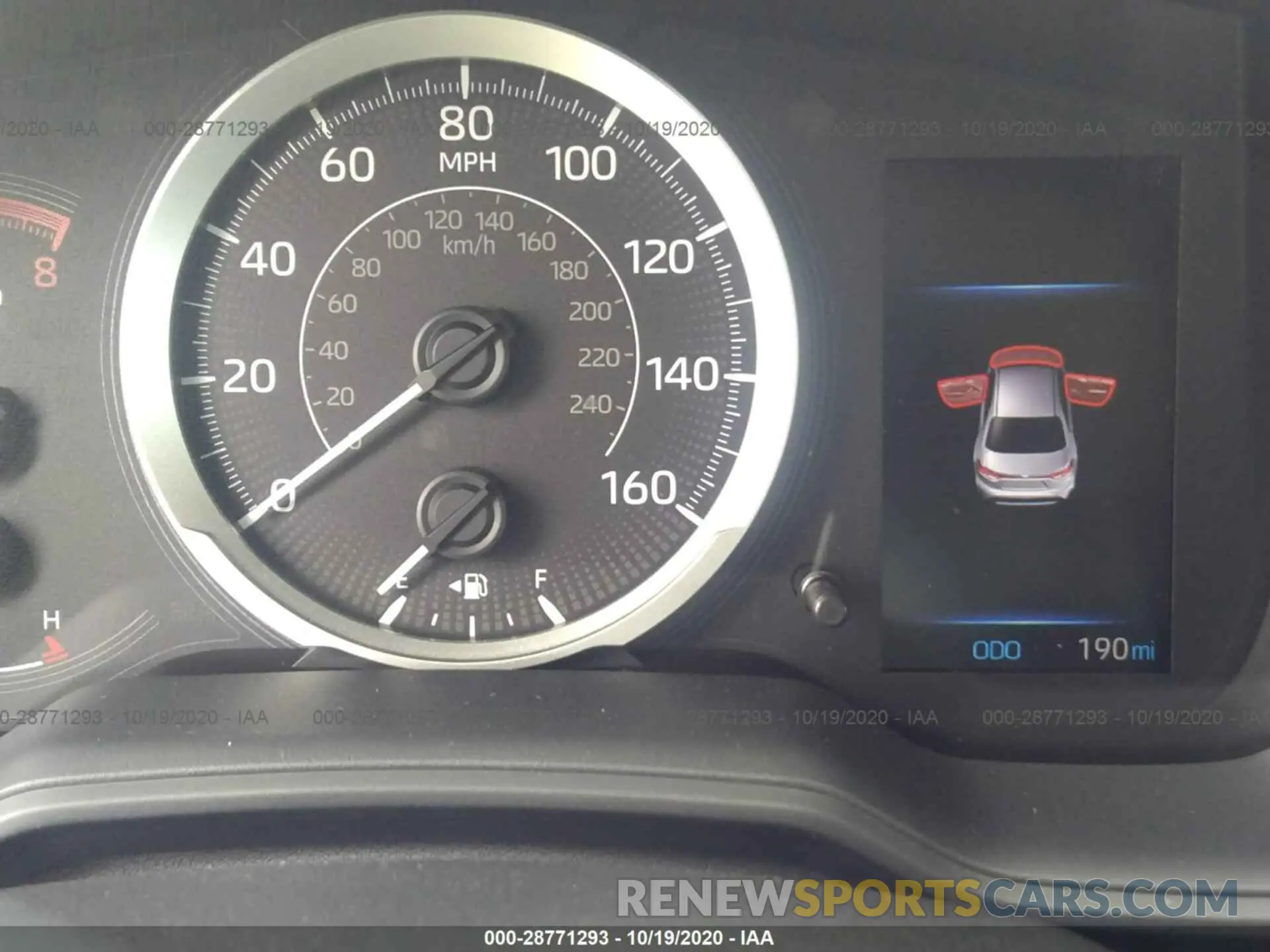 7 fotografías del automóvil dañado 5YFEPMAE2MP168494 TOYOTA COROLLA 2021