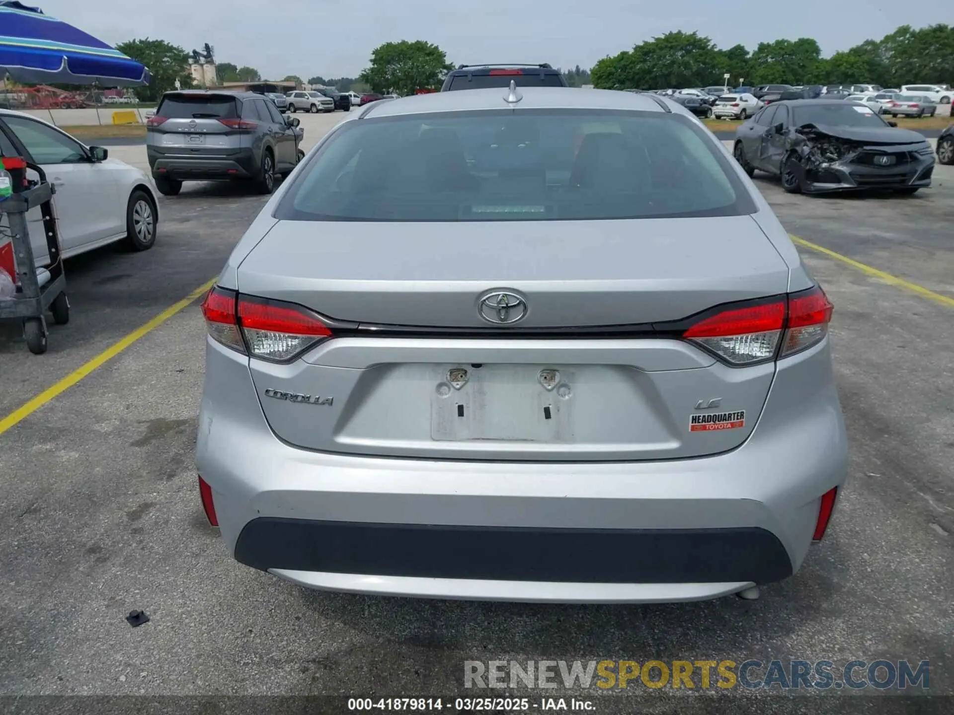 16 fotografías del automóvil dañado 5YFEPMAE2MP169418 TOYOTA COROLLA 2021