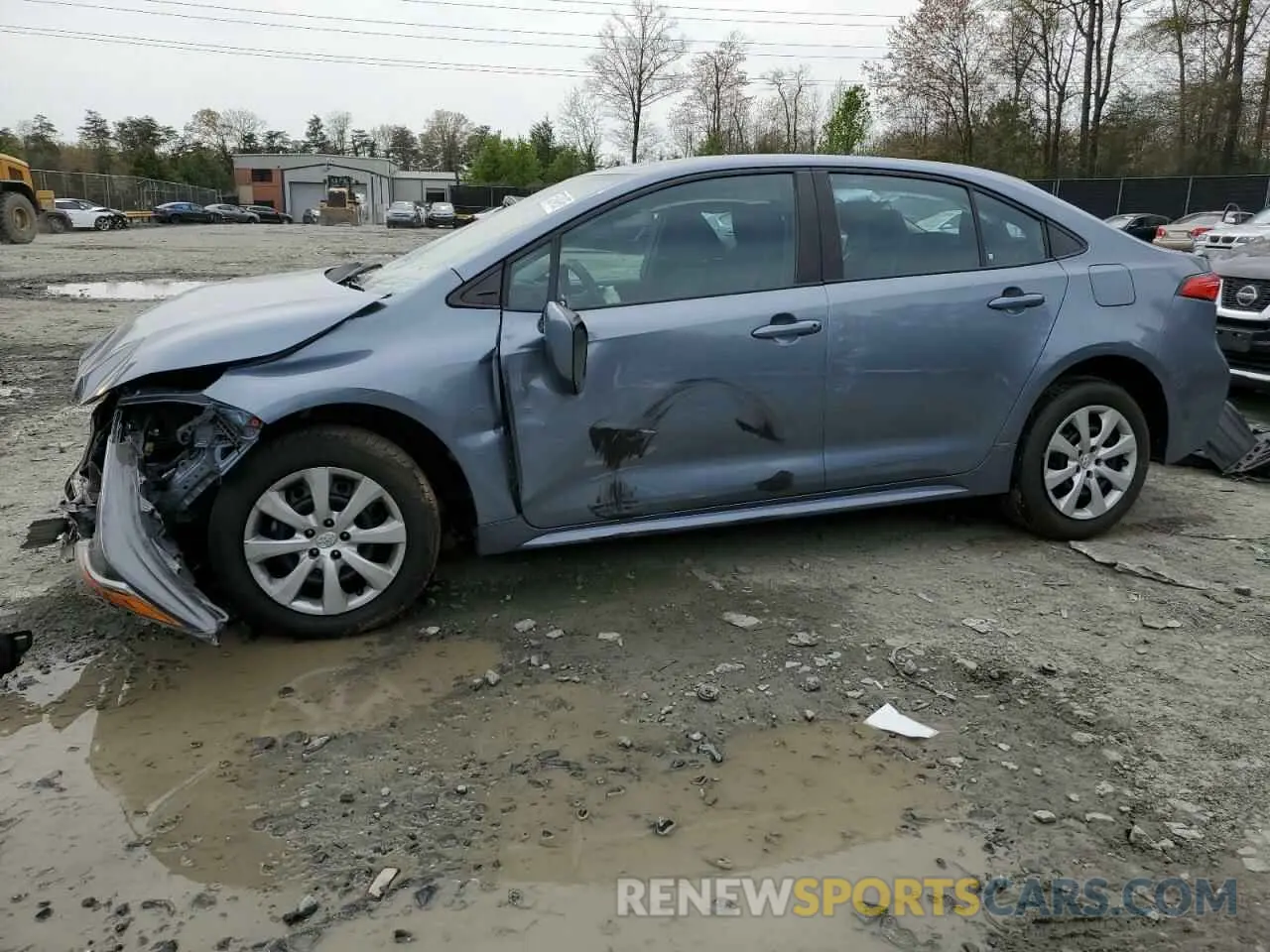 1 fotografías del automóvil dañado 5YFEPMAE2MP169631 TOYOTA COROLLA 2021