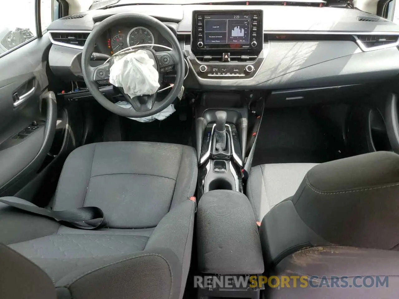 8 fotografías del automóvil dañado 5YFEPMAE2MP169631 TOYOTA COROLLA 2021