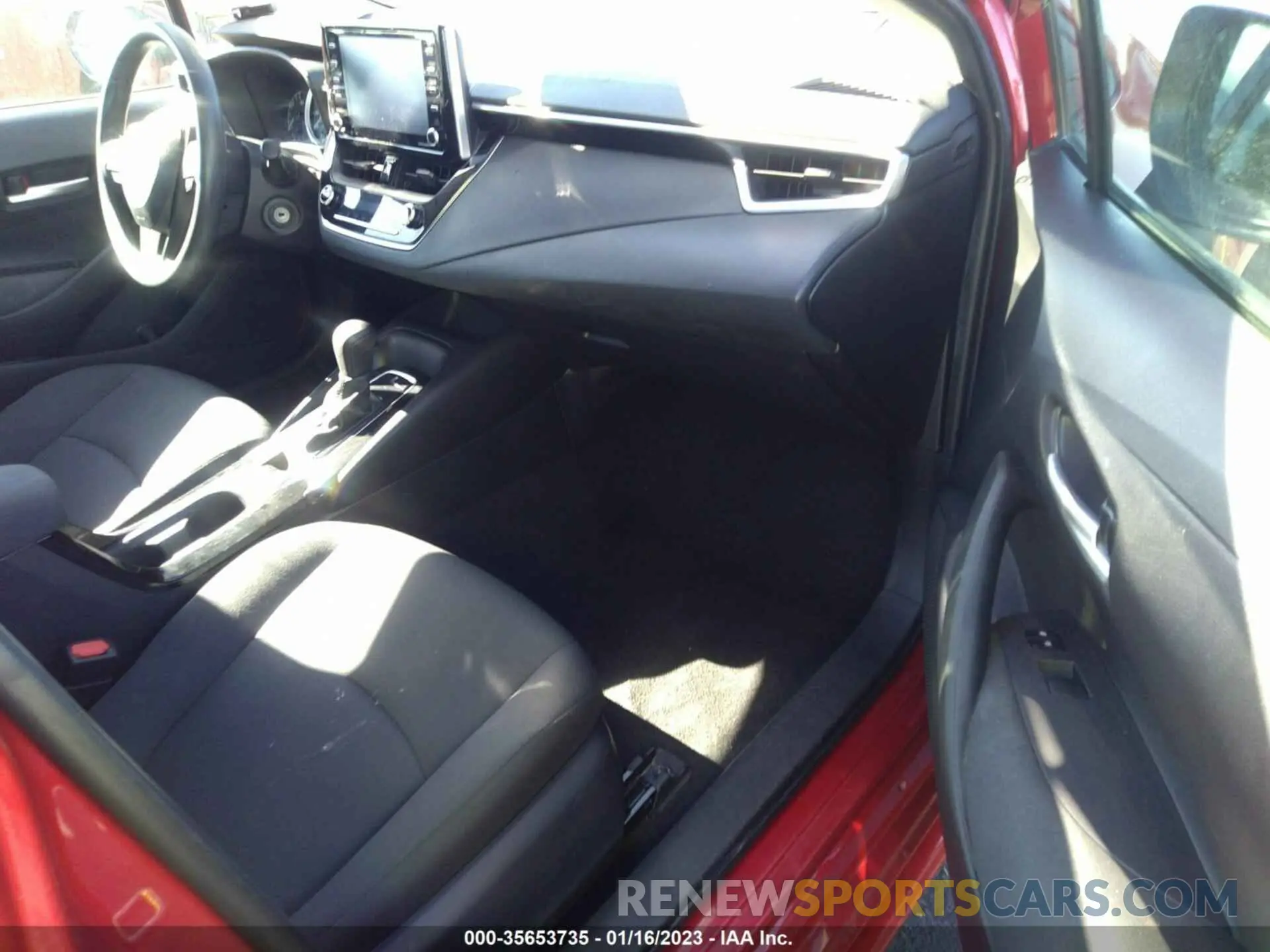 5 fotografías del automóvil dañado 5YFEPMAE2MP169869 TOYOTA COROLLA 2021