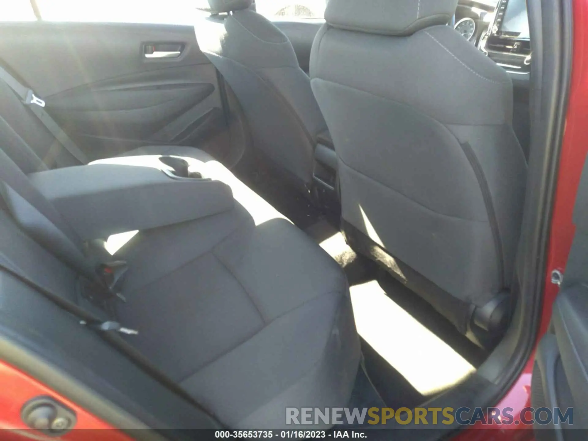 8 fotografías del automóvil dañado 5YFEPMAE2MP169869 TOYOTA COROLLA 2021
