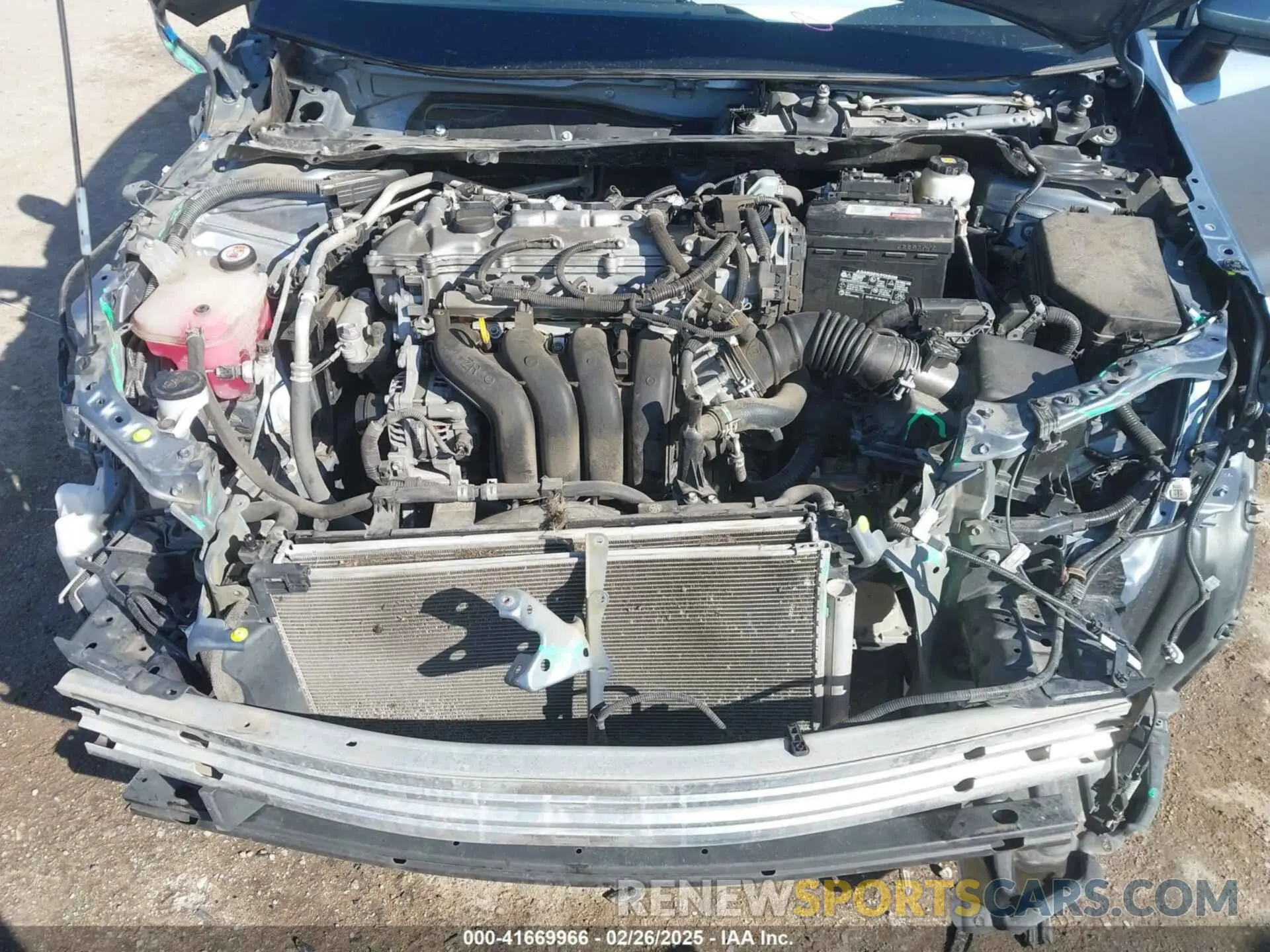 10 fotografías del automóvil dañado 5YFEPMAE2MP174599 TOYOTA COROLLA 2021