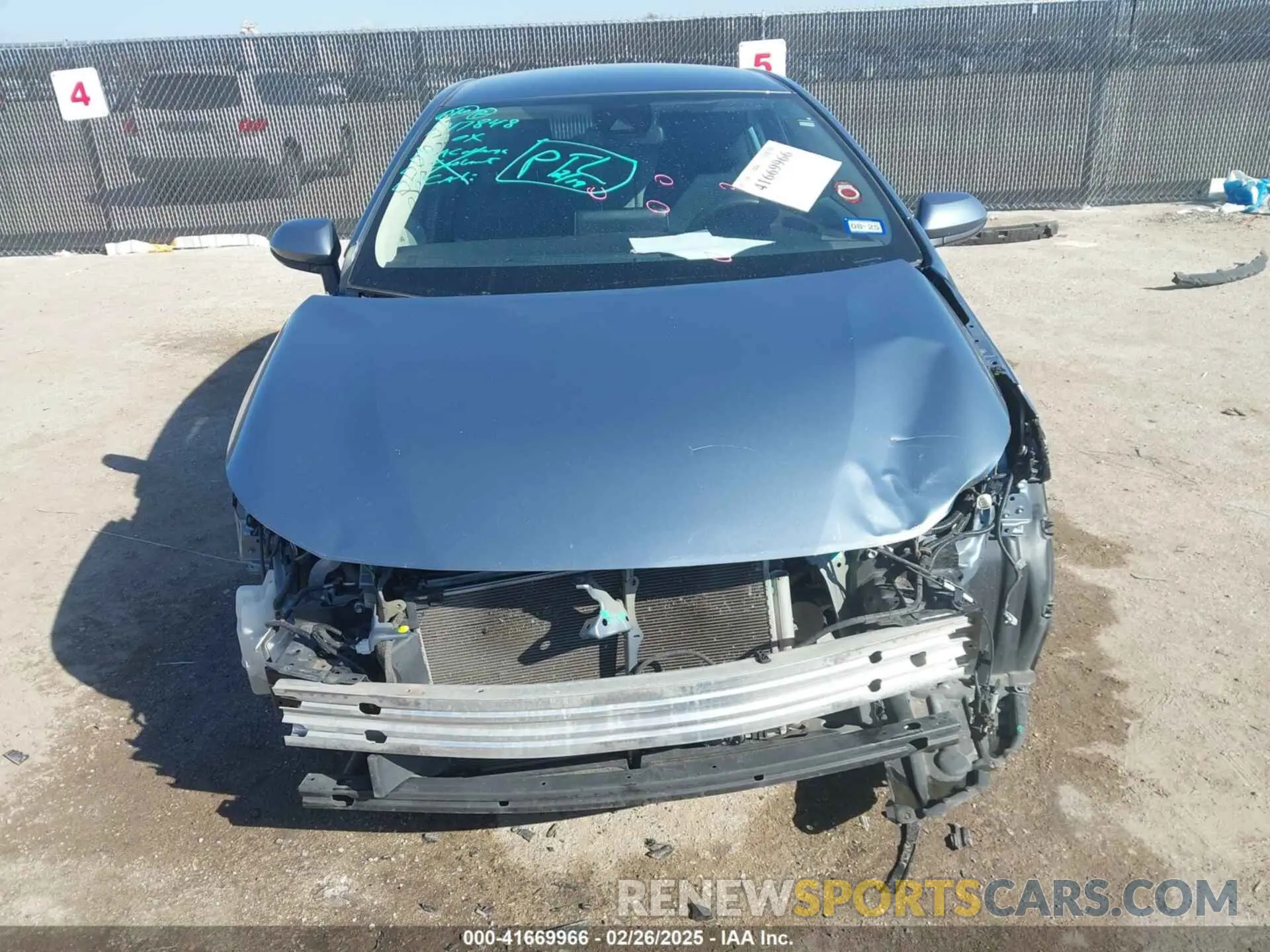 12 fotografías del automóvil dañado 5YFEPMAE2MP174599 TOYOTA COROLLA 2021