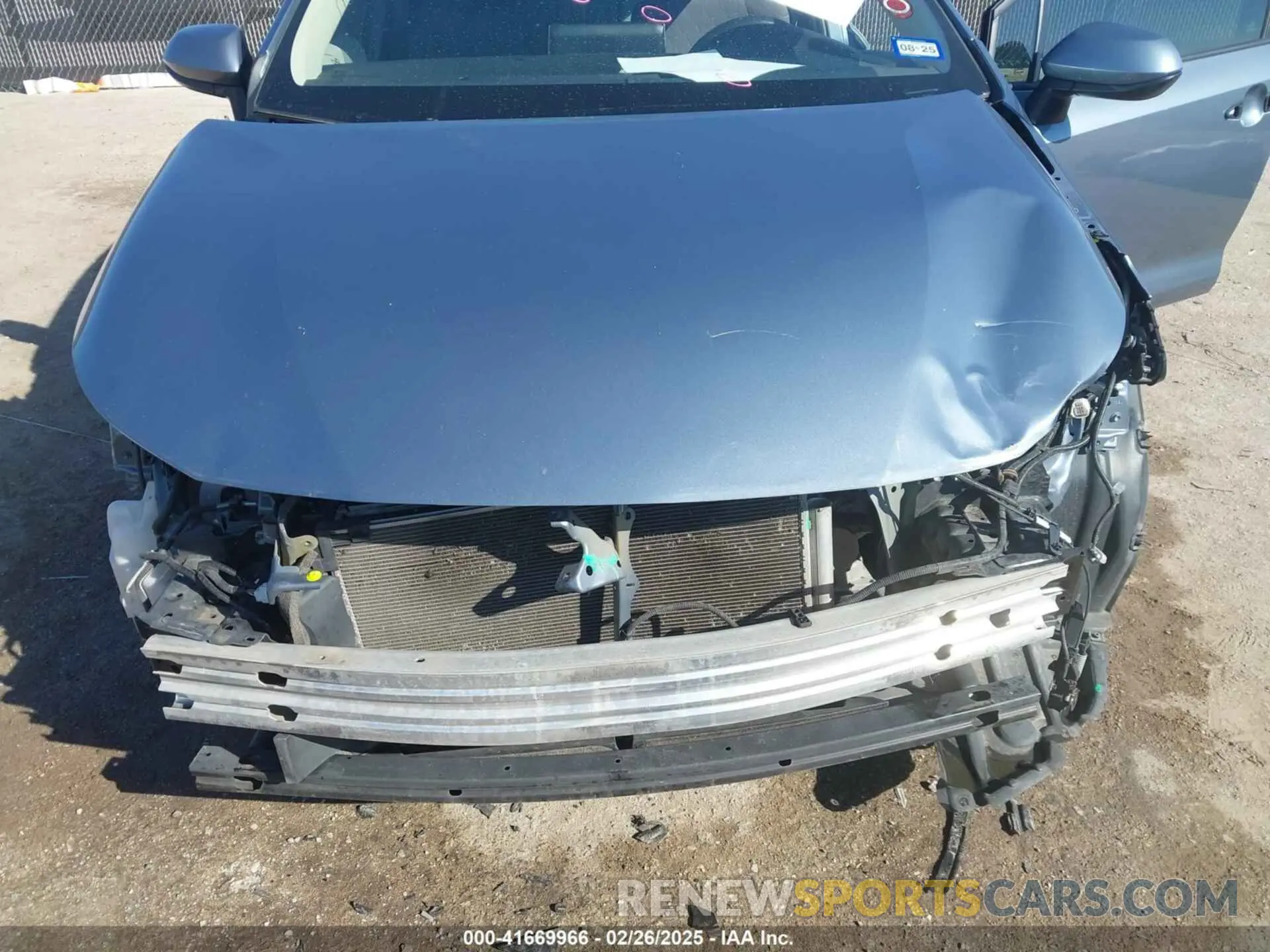 6 fotografías del automóvil dañado 5YFEPMAE2MP174599 TOYOTA COROLLA 2021
