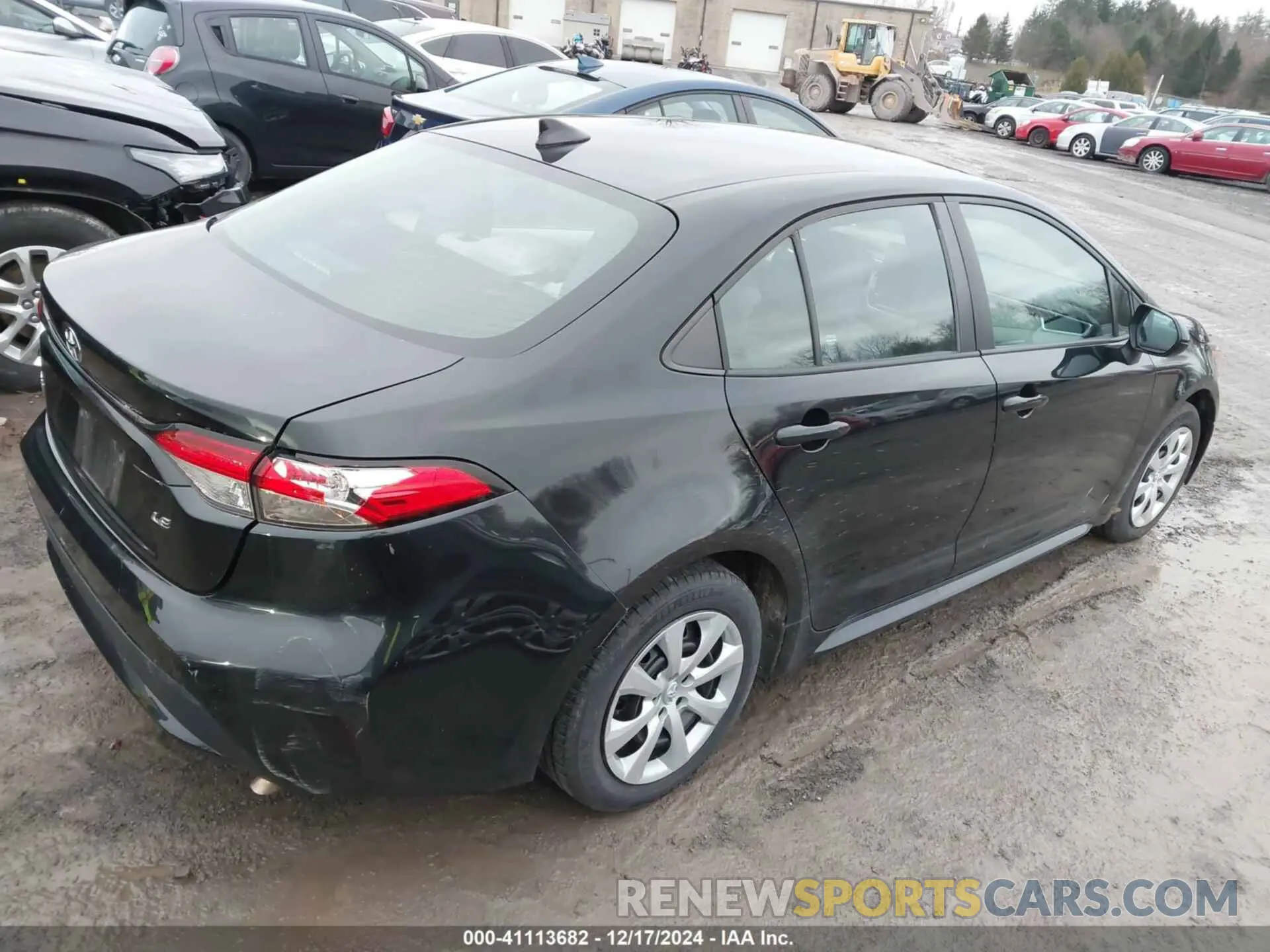 4 fotografías del automóvil dañado 5YFEPMAE2MP175512 TOYOTA COROLLA 2021