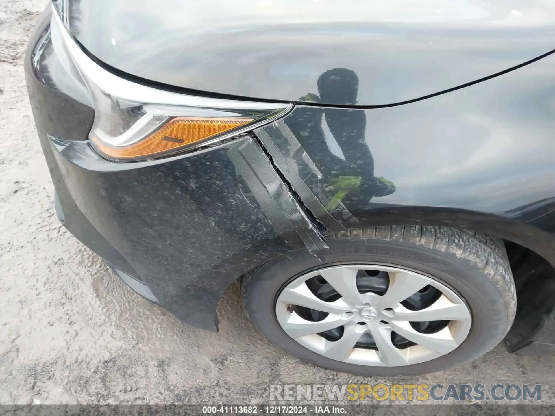 6 fotografías del automóvil dañado 5YFEPMAE2MP175512 TOYOTA COROLLA 2021