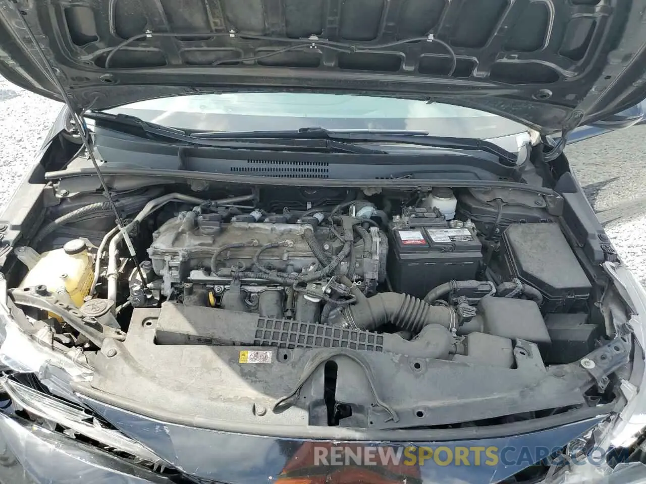 11 fotografías del automóvil dañado 5YFEPMAE2MP177518 TOYOTA COROLLA 2021
