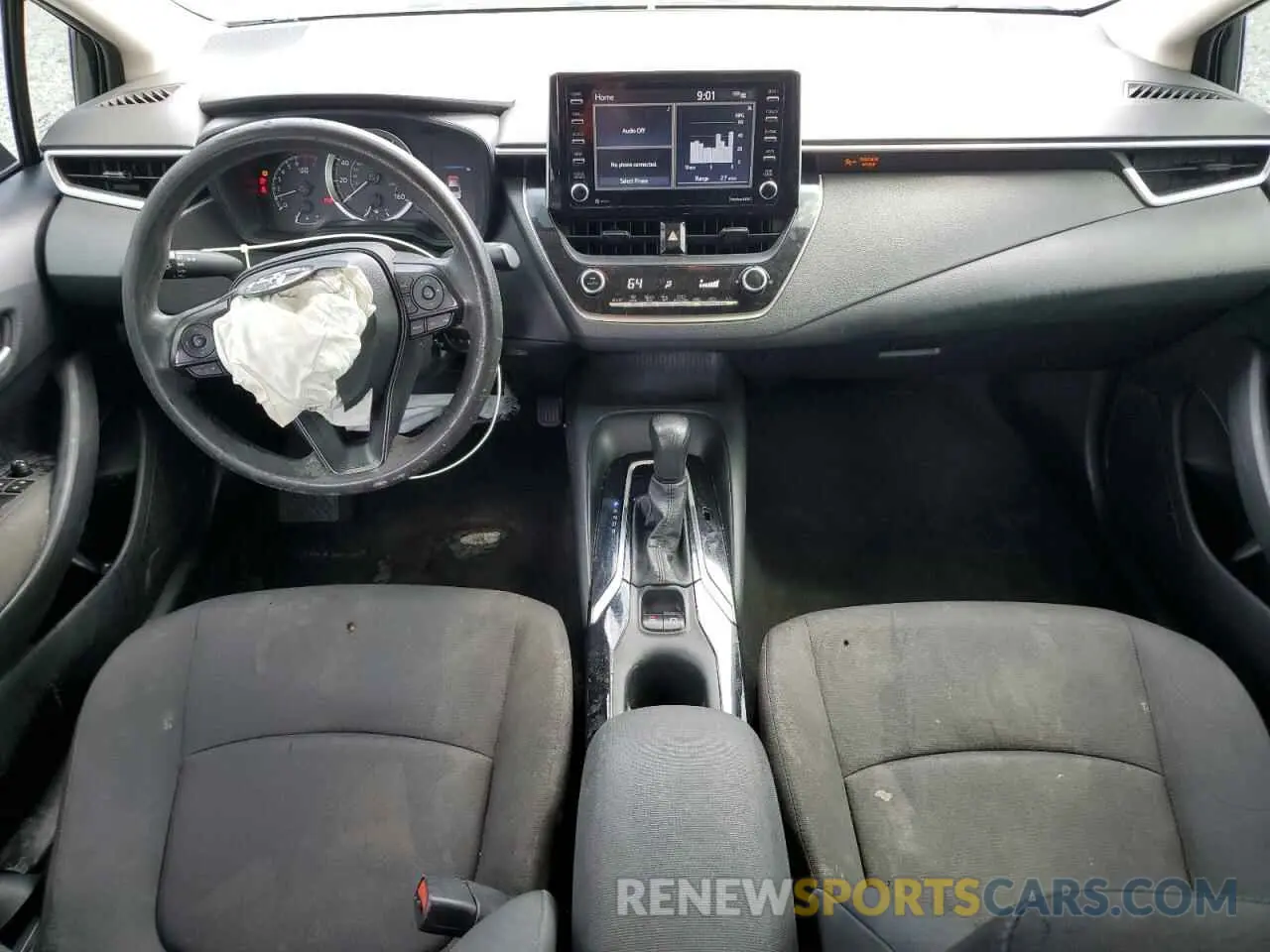 8 fotografías del automóvil dañado 5YFEPMAE2MP177518 TOYOTA COROLLA 2021