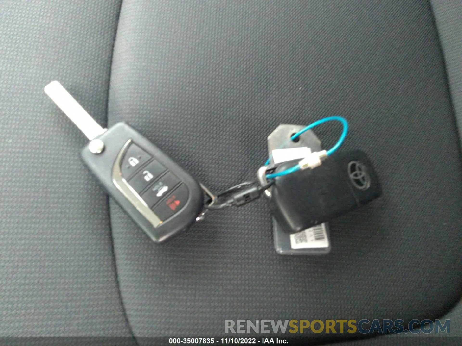 11 fotografías del automóvil dañado 5YFEPMAE2MP178538 TOYOTA COROLLA 2021
