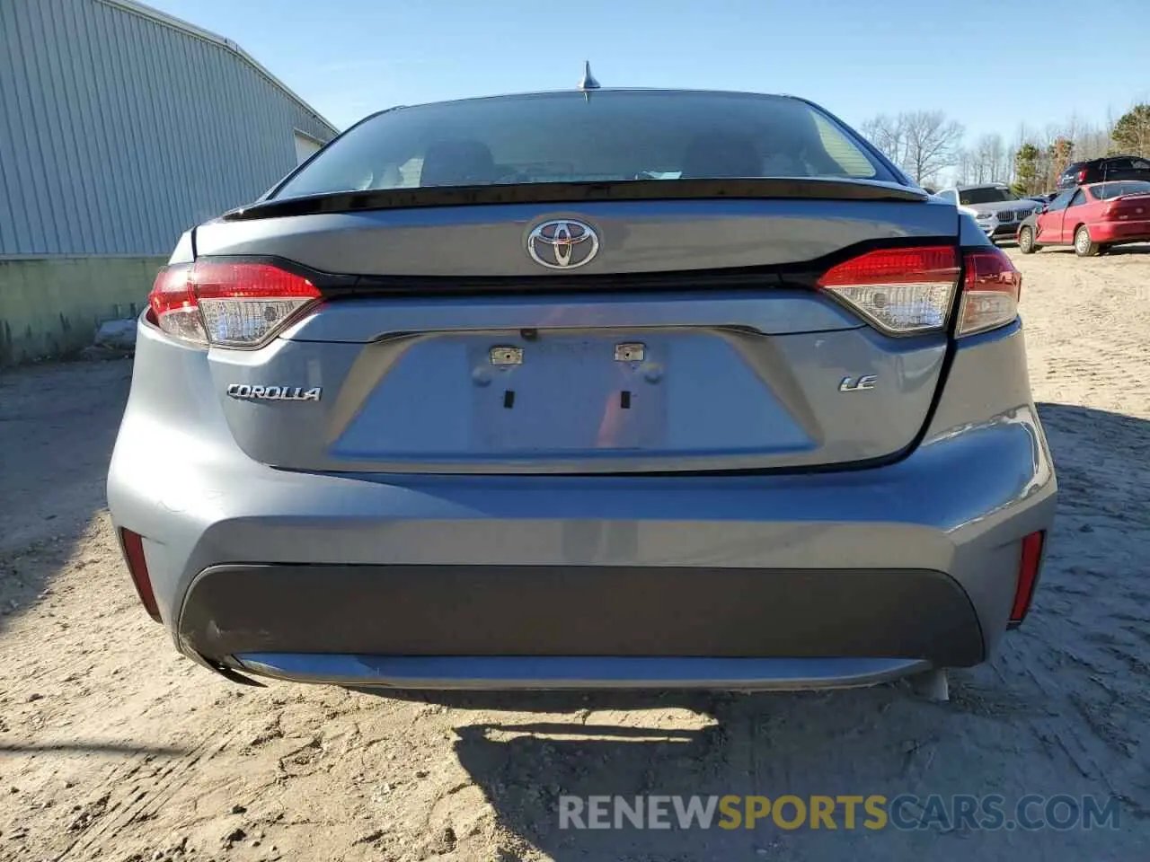 6 fotografías del automóvil dañado 5YFEPMAE2MP180872 TOYOTA COROLLA 2021