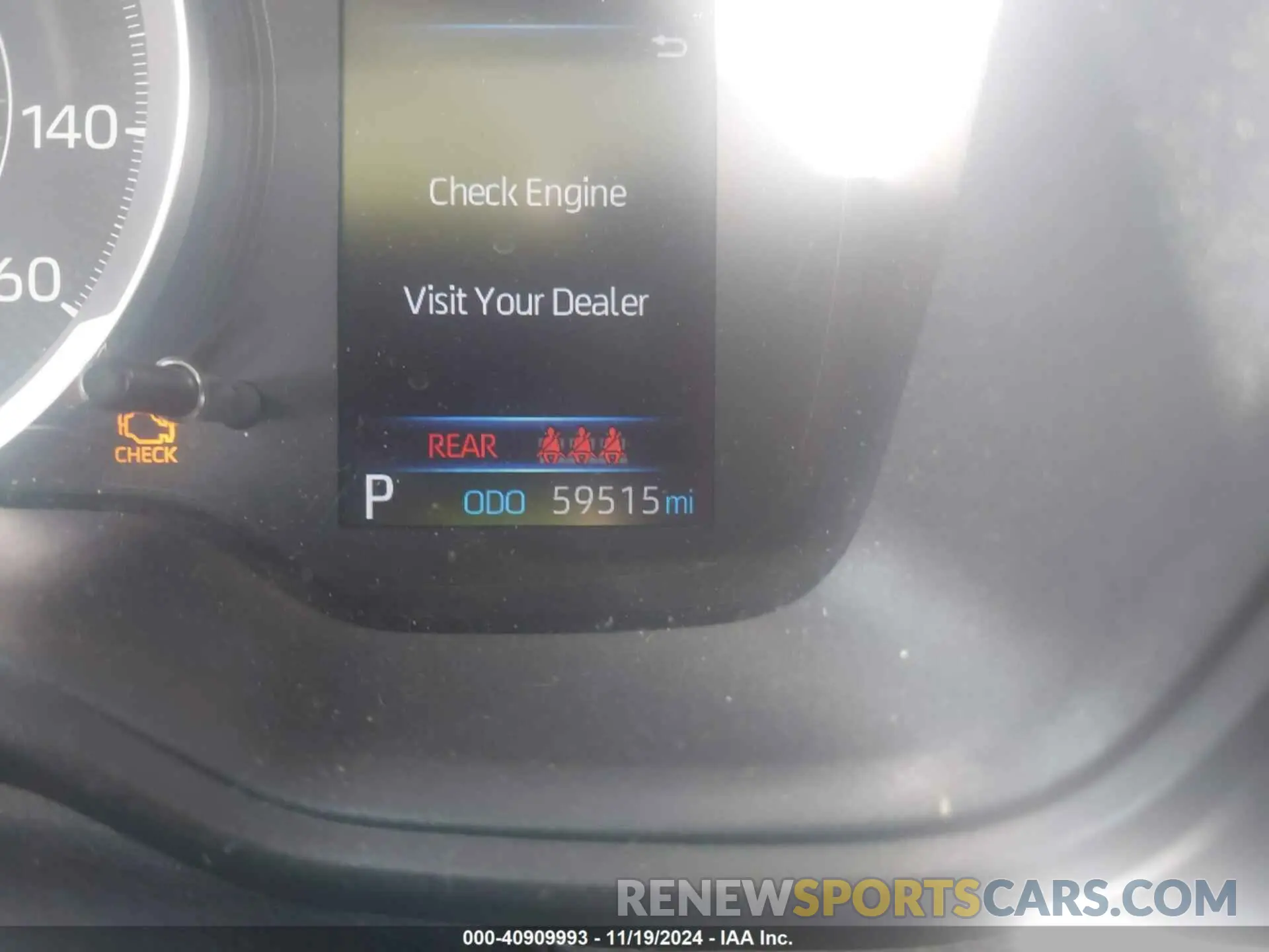7 fotografías del automóvil dañado 5YFEPMAE2MP185019 TOYOTA COROLLA 2021