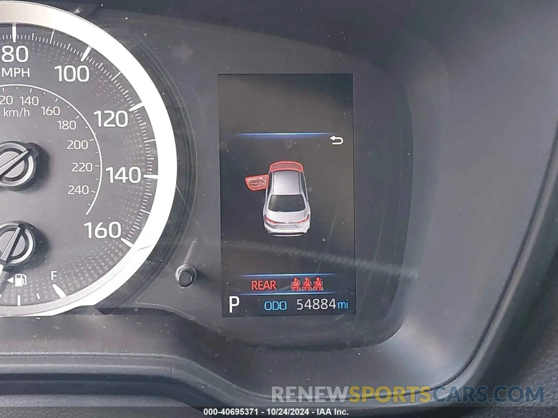 15 fotografías del automóvil dañado 5YFEPMAE2MP186283 TOYOTA COROLLA 2021