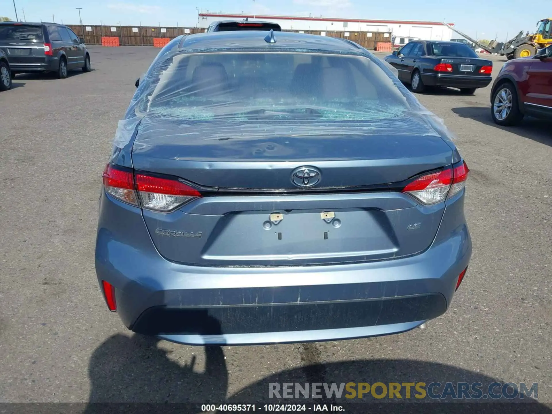 16 fotografías del automóvil dañado 5YFEPMAE2MP186283 TOYOTA COROLLA 2021