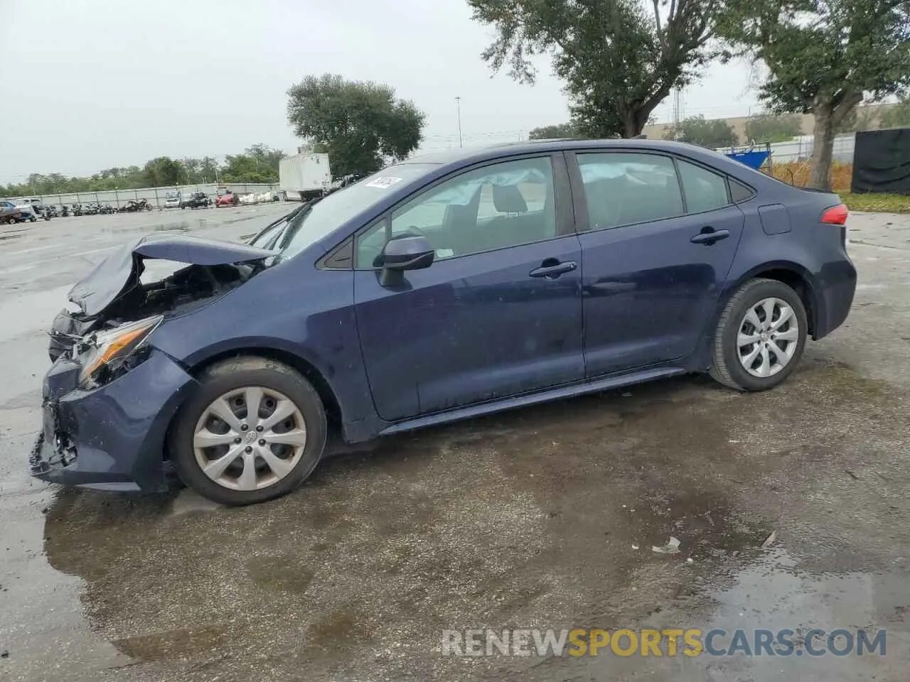 1 fotografías del automóvil dañado 5YFEPMAE2MP187014 TOYOTA COROLLA 2021